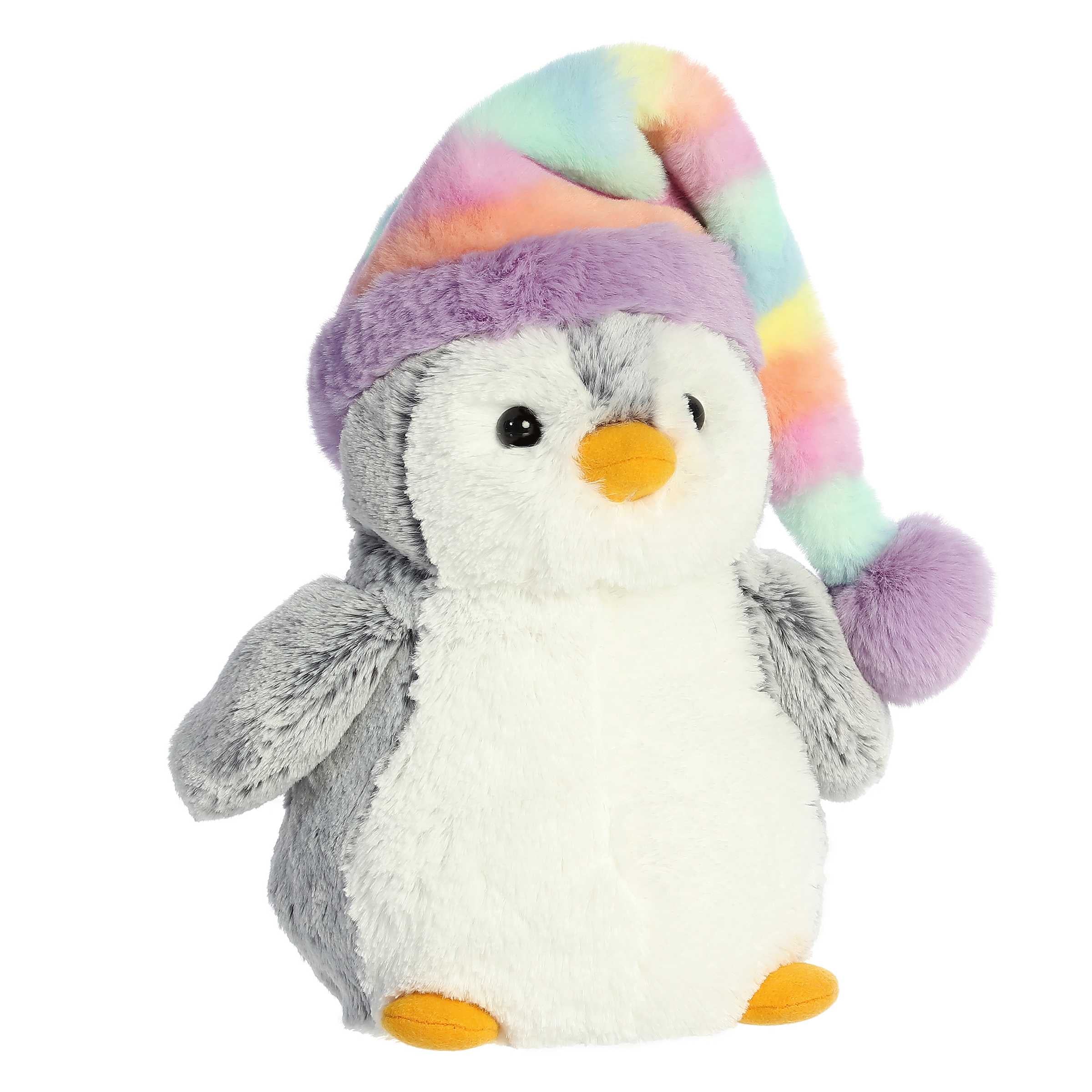 Aurora® - PomPom Penguin™ - 9 Pom Pom Rainbow Hat™、mySite、g9winljtr