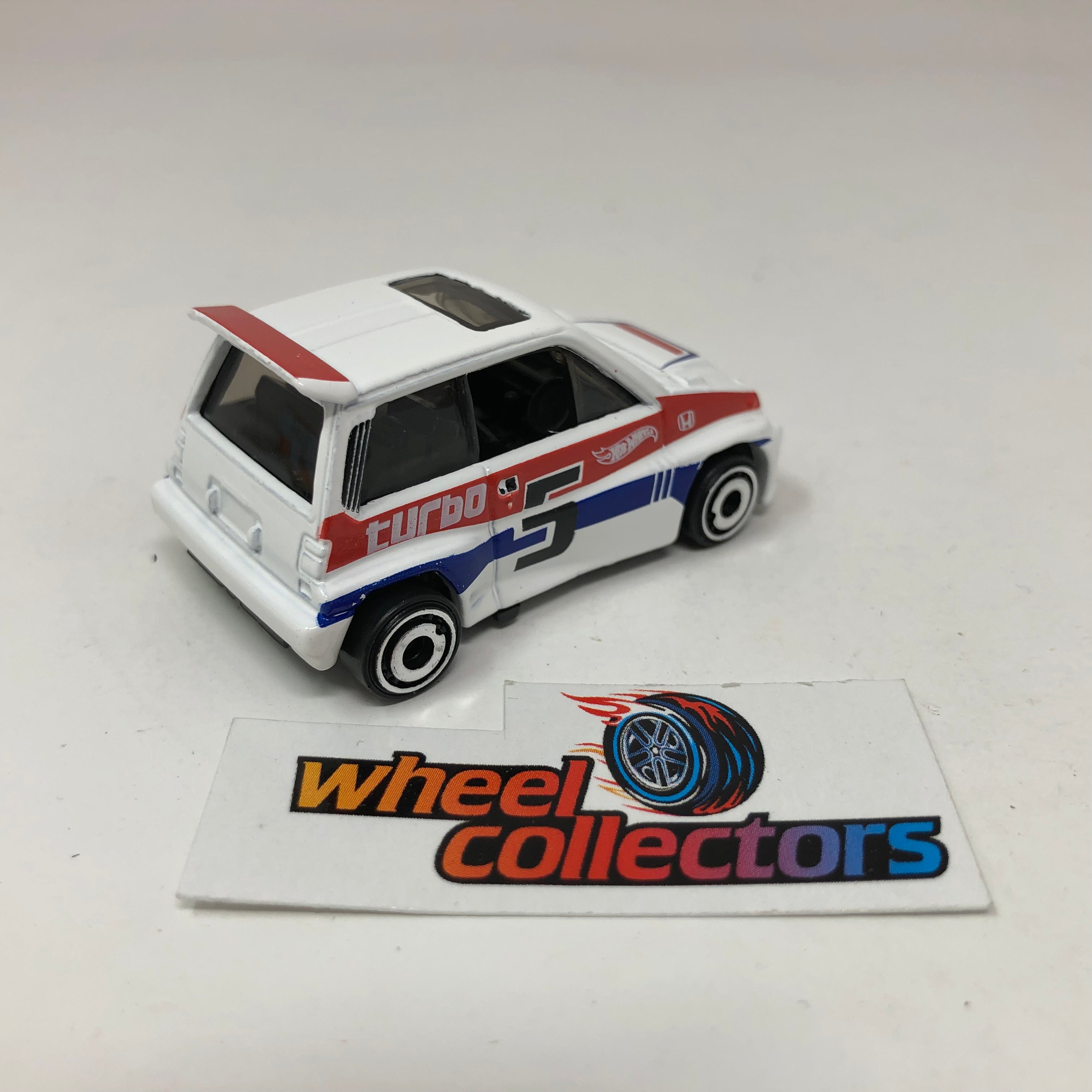 '85 Honda City Turbo II * White * Hot Wheels 1:64 scale Diecast Loose、mySite、hgirdovlk