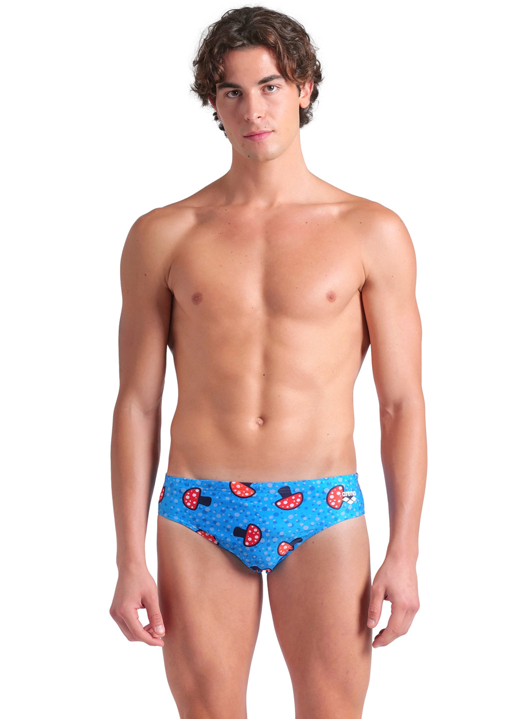 Arena Men's Mushrooms Brief Swimsuit、mySite、noshort