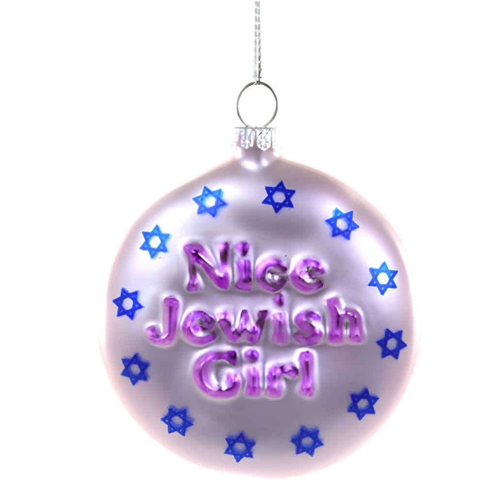 Nice Jewish Girl Ornament by Cody Foster、mySite、topwebapps