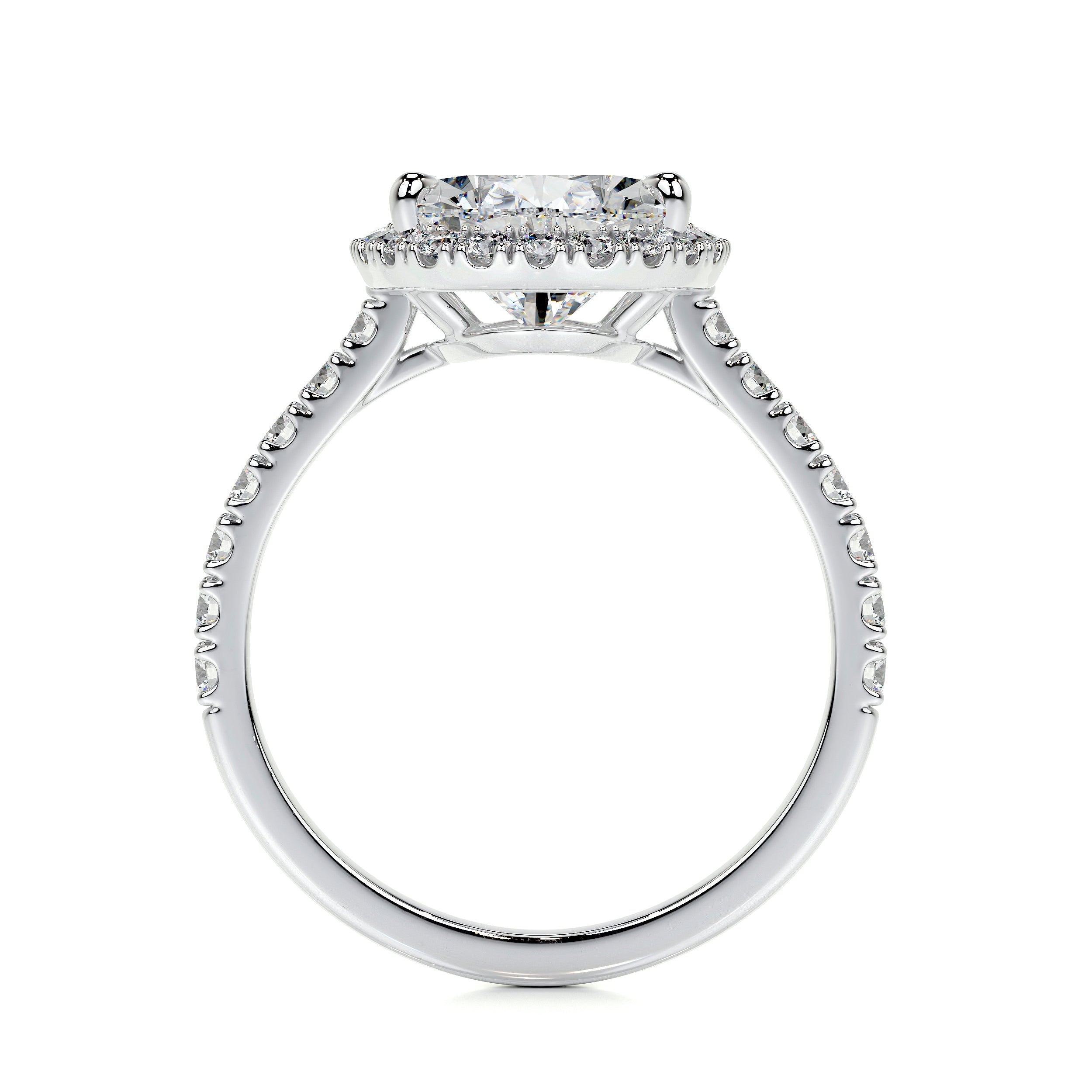 Sophia Lab Grown Diamond Ring -18K White Gold (RTS)、mySite、hinf8tx79