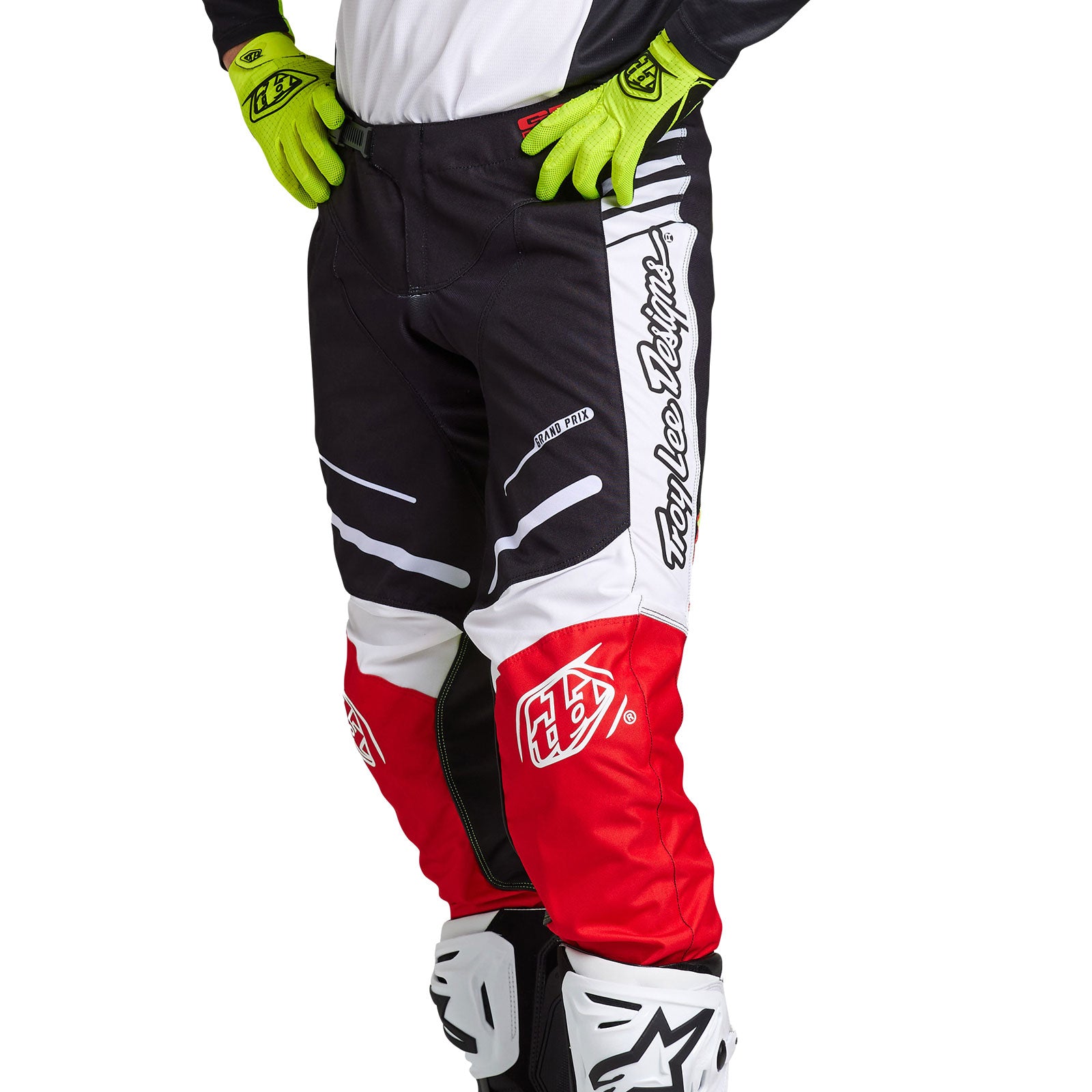 GP Pro Pant Blends White / Glo Red、mySite、dreamappss
