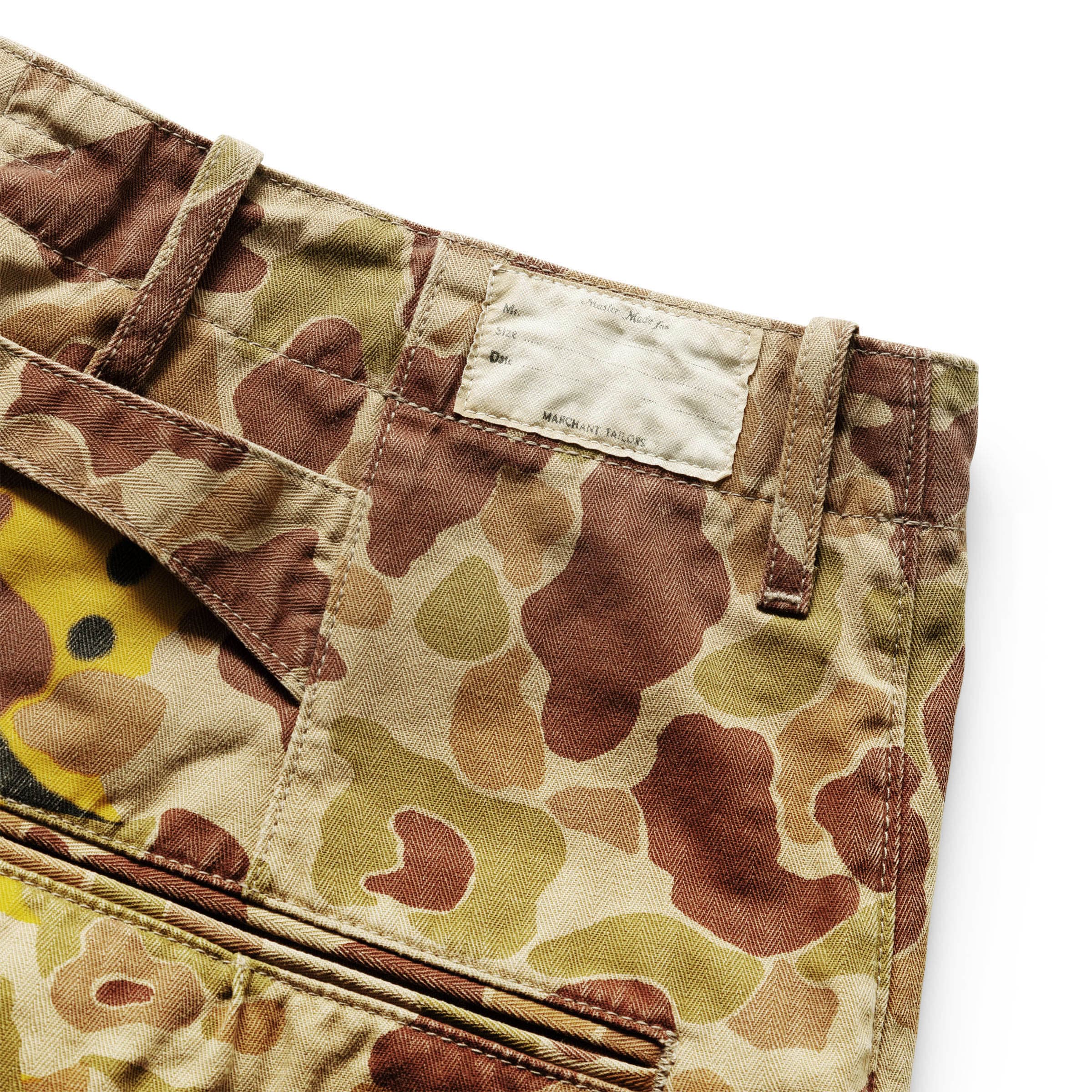 HERRINGBONE HAPPY PEEK-A-BOO CAMO NIME PANTS、mySite、zt4zffjzw