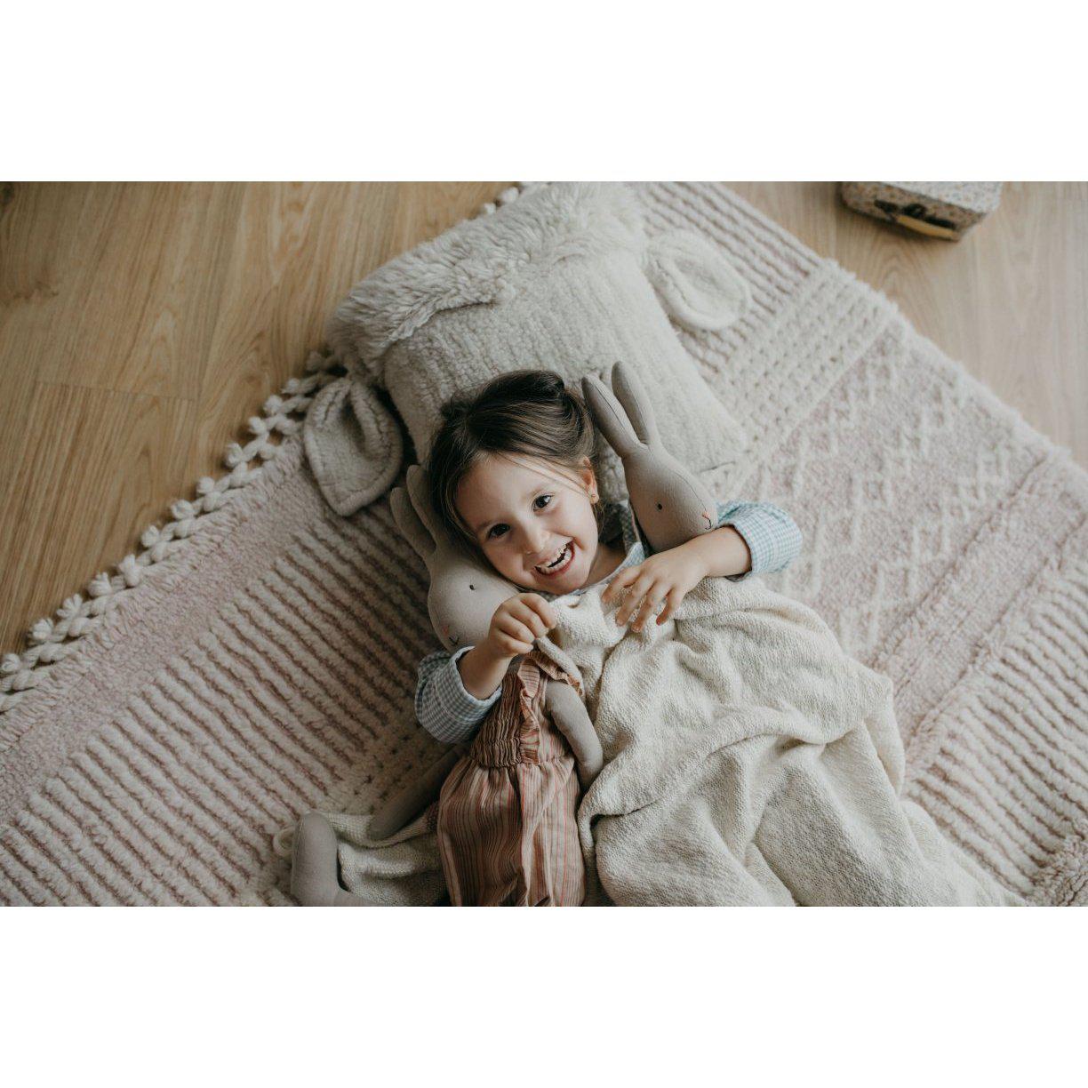 Pink Nose Sheep Woolable Cushion、mySite、gigharbornorthrealestate