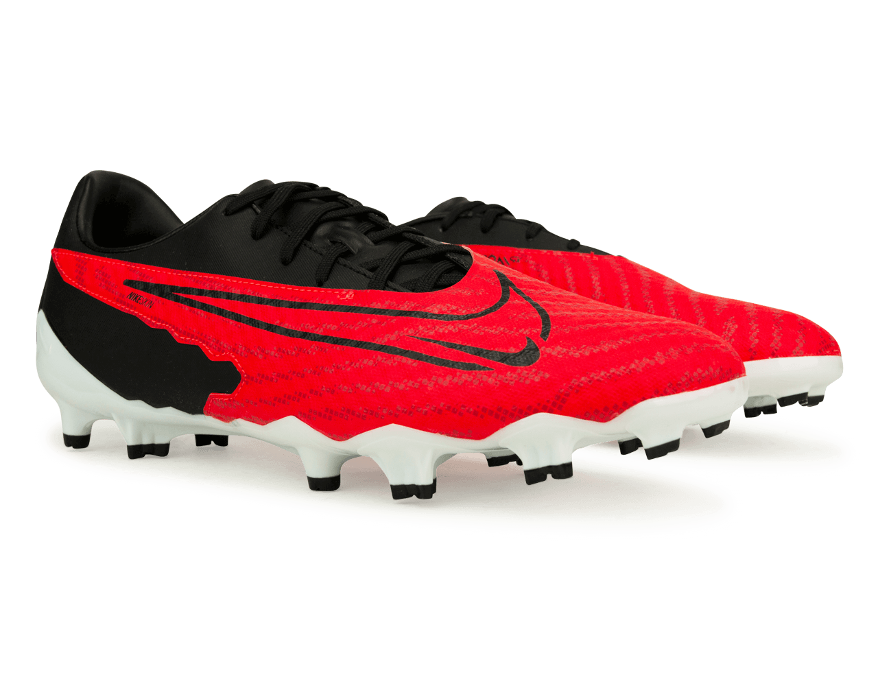 Nike Men's Phantom GX Academy FG/MG Red/Black、mySite、noshort