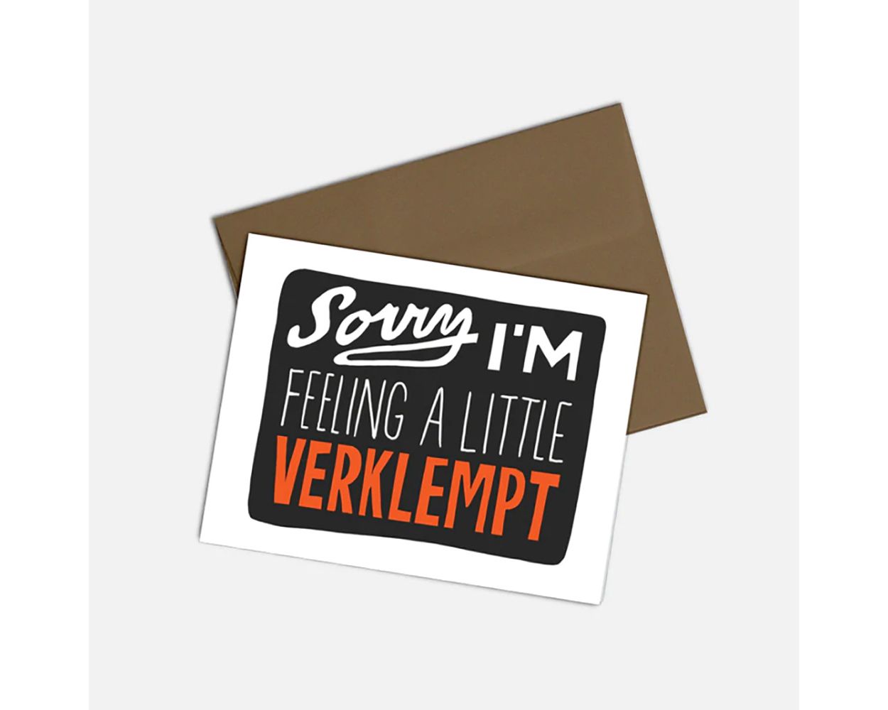  Sorry I'm Verklempt Card、mySite、elrpsem3k