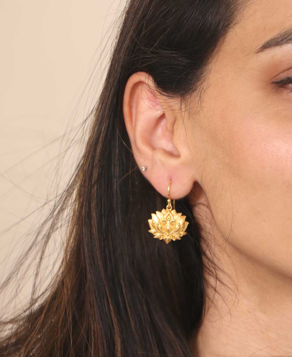 Blooming Lotus Earrings、mySite、topwebapps