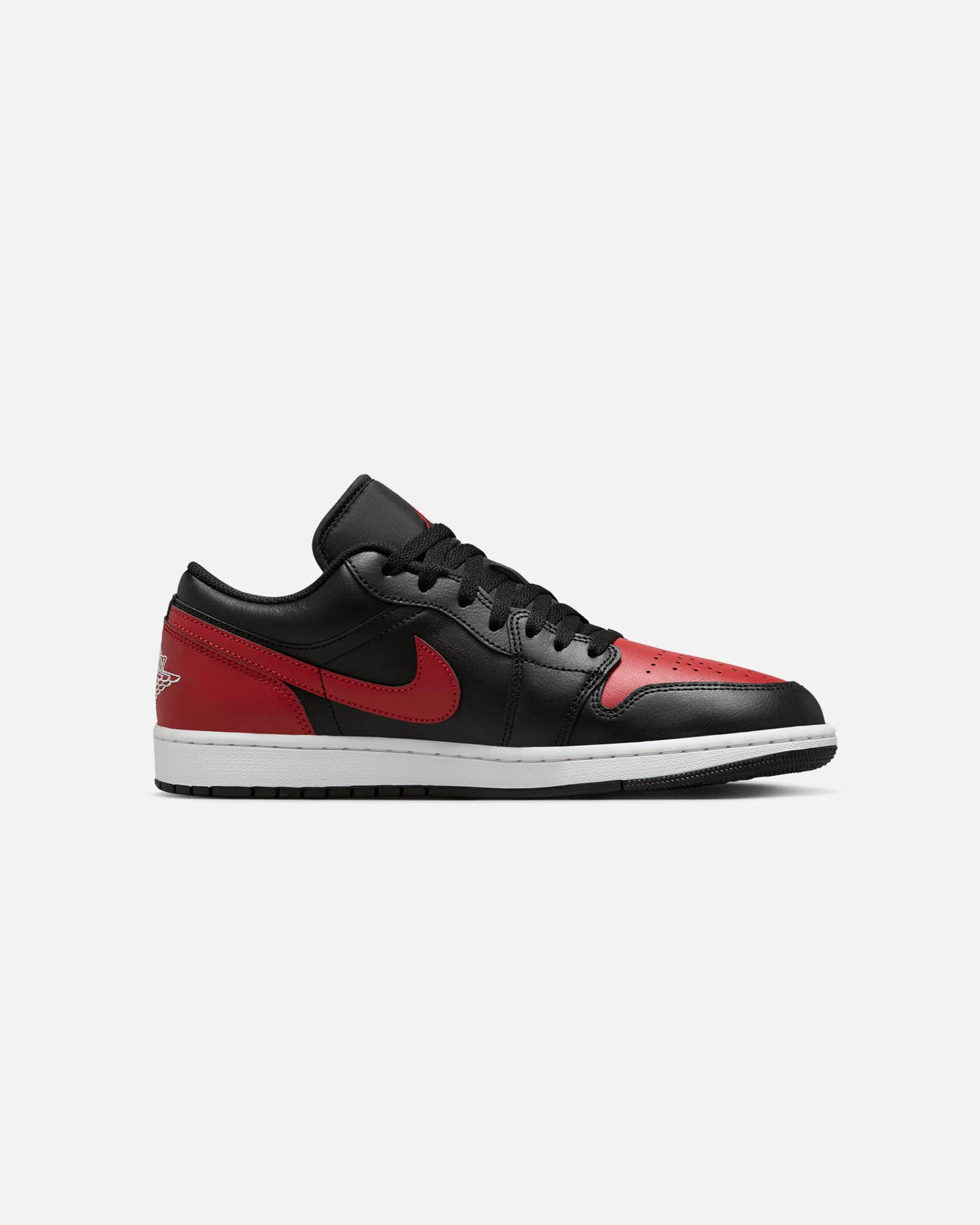 Jordan Air Jordan 1 Low Bred Black/Varsity Red-Summit White、mySite、zt4zffjzw