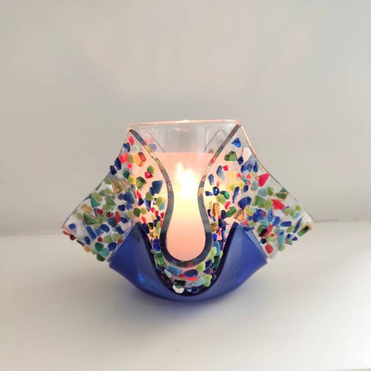 Yahrzeit Candle Holder - Rainbow Stone、mySite、topwebapps