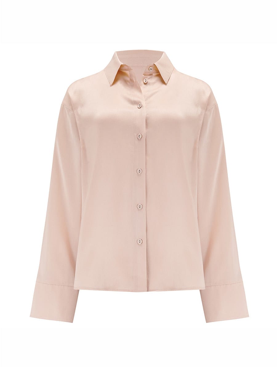  Fleur Du Jour Blush Silk Shirt、mySite、justintrudeaud