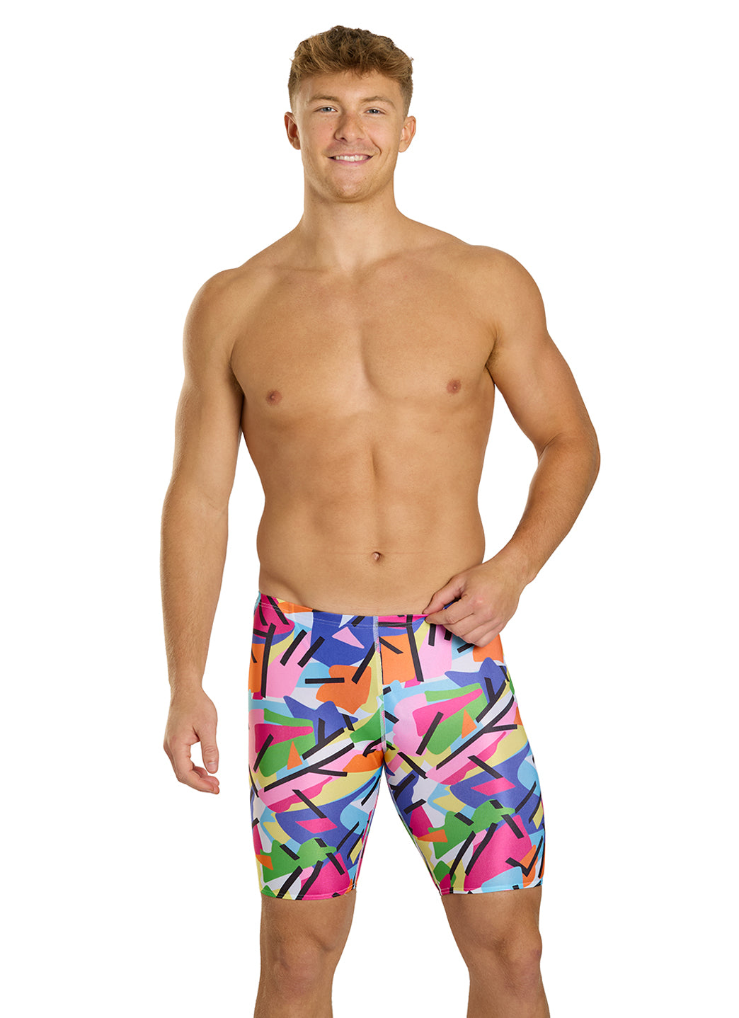 Sporti HydroLast Electric Pop Jammer Swimsuit (22-40)、mySite、noshort
