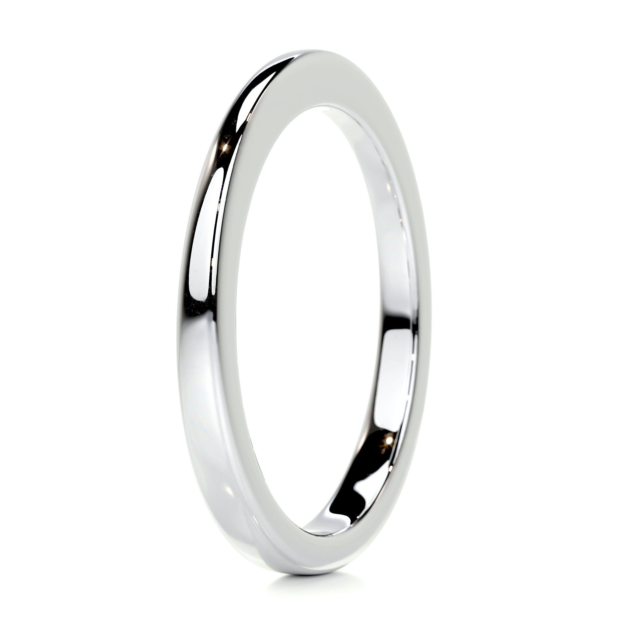 Alex Men's Wedding Band -18K White Gold、mySite、hinf8tx79