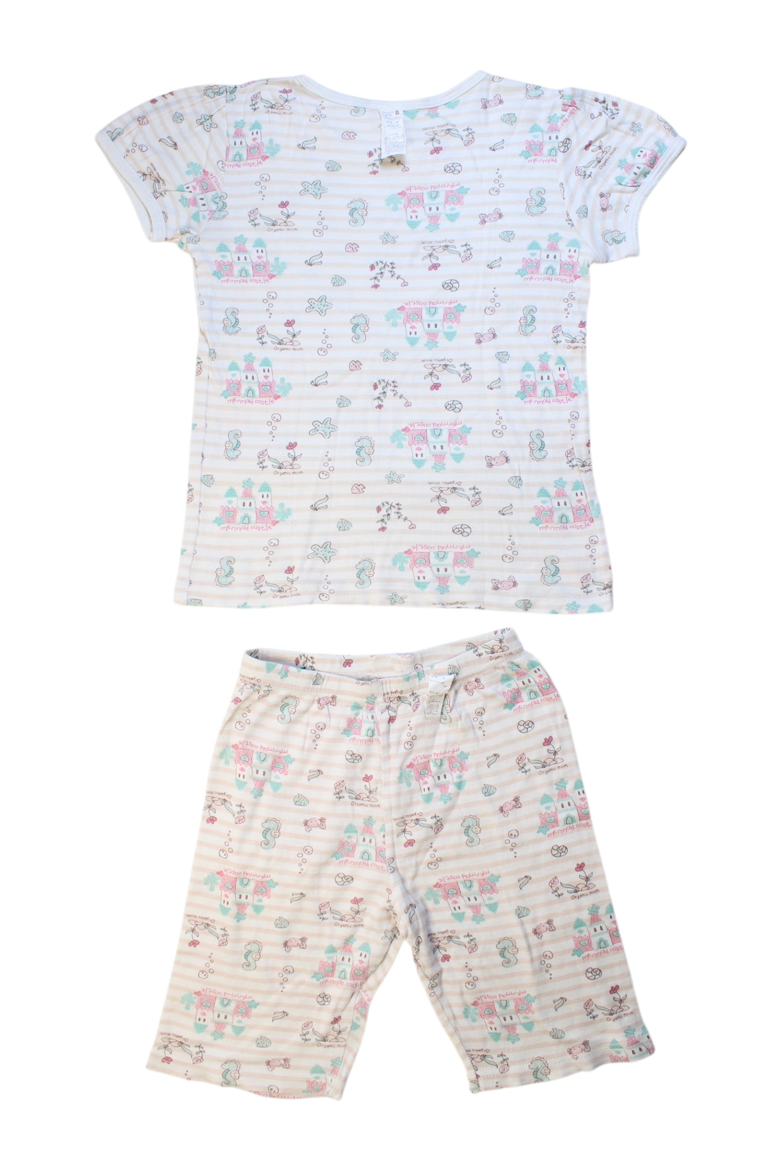 Organic Mom Animal Print Pyjama Set - Size 10Y、mySite、g9winljtr