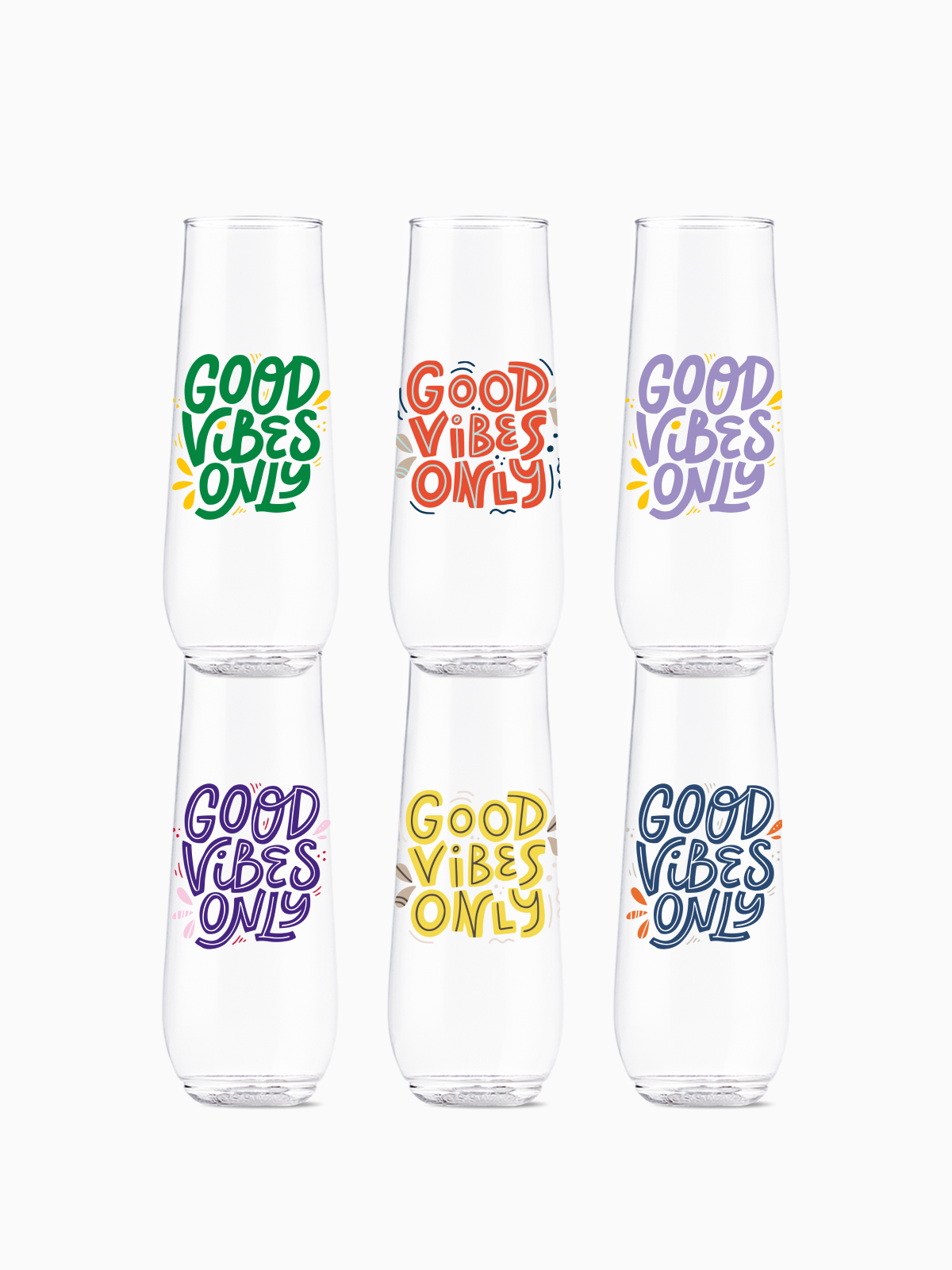 Good Vibes Only - POP 9oz Flute、mySite、camillekostekn