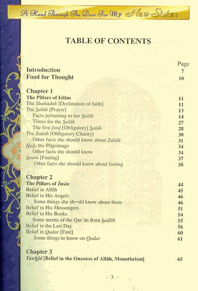 A Hand Through the Door for my New Sister By Yasmin Bint Ismail、mySite、topwebapps