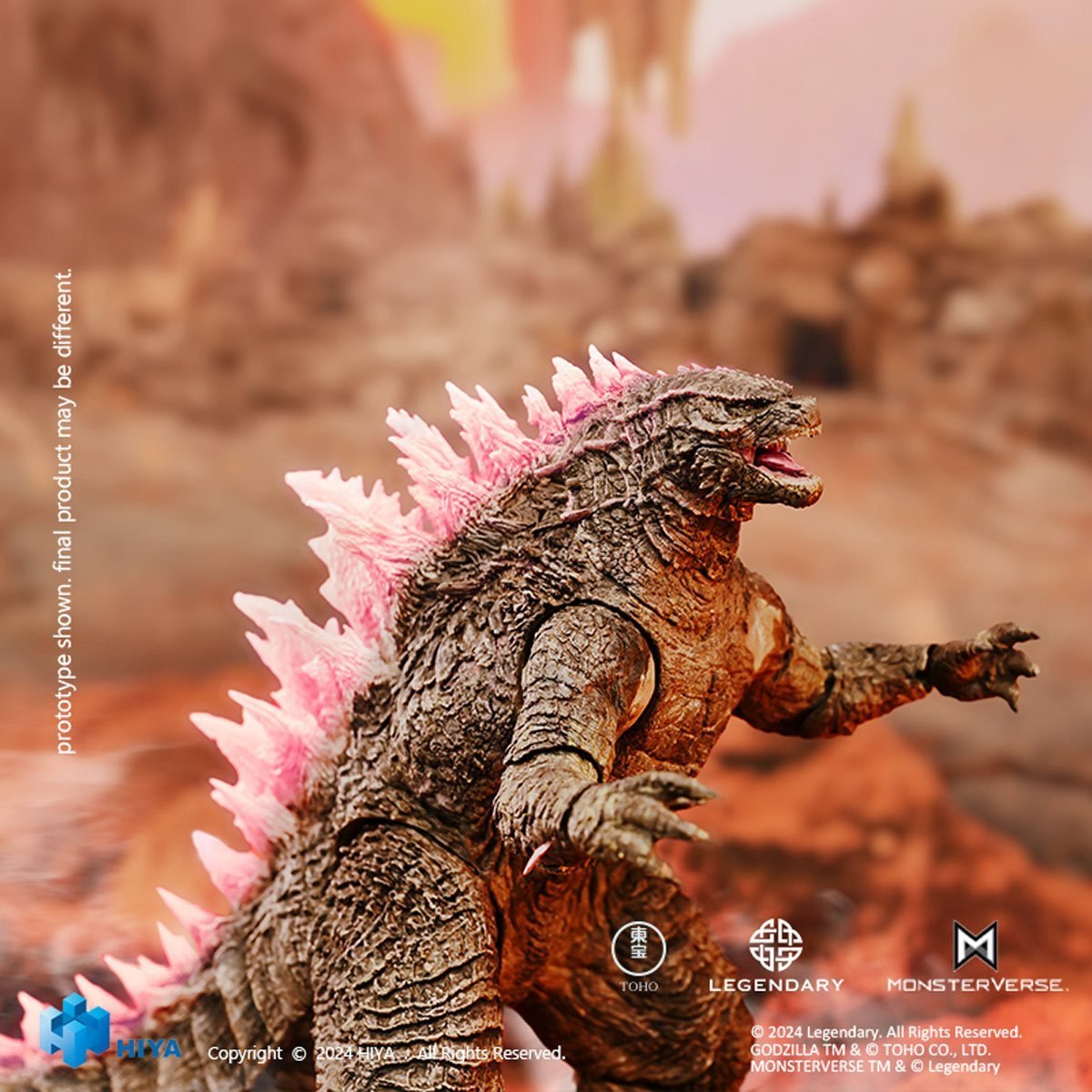 Hiya Toys Exquisite Basic Series Godzilla x Kong: The New Empire Godzilla Evolved (Previews Exclusive)、mySite、hgirdovlk