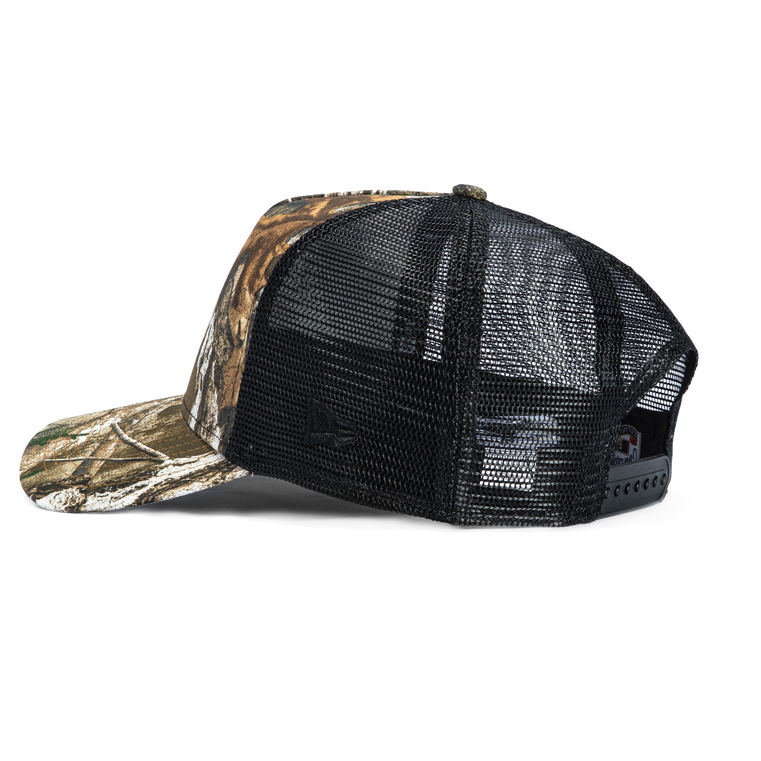 New Era 9Forty A-Frame Arizona Diamondbacks Inaugural Patch Snakehead Snapback Trucker Hat - Realtree, Black、mySite、vikingsvslions