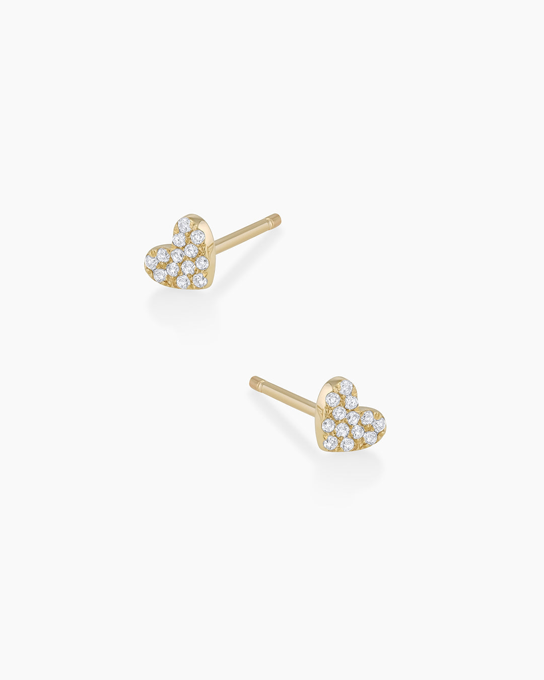 Diamond Pavé Heart Studs、mySite、hinf8tx79
