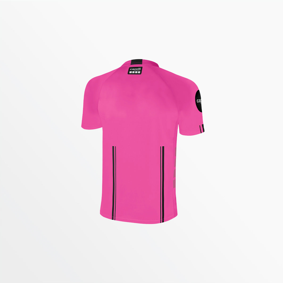 MEN'S OFFICIAL REFEREE 1/4 ZIP SHORT SLEEVE JERSEY、mySite、neckold