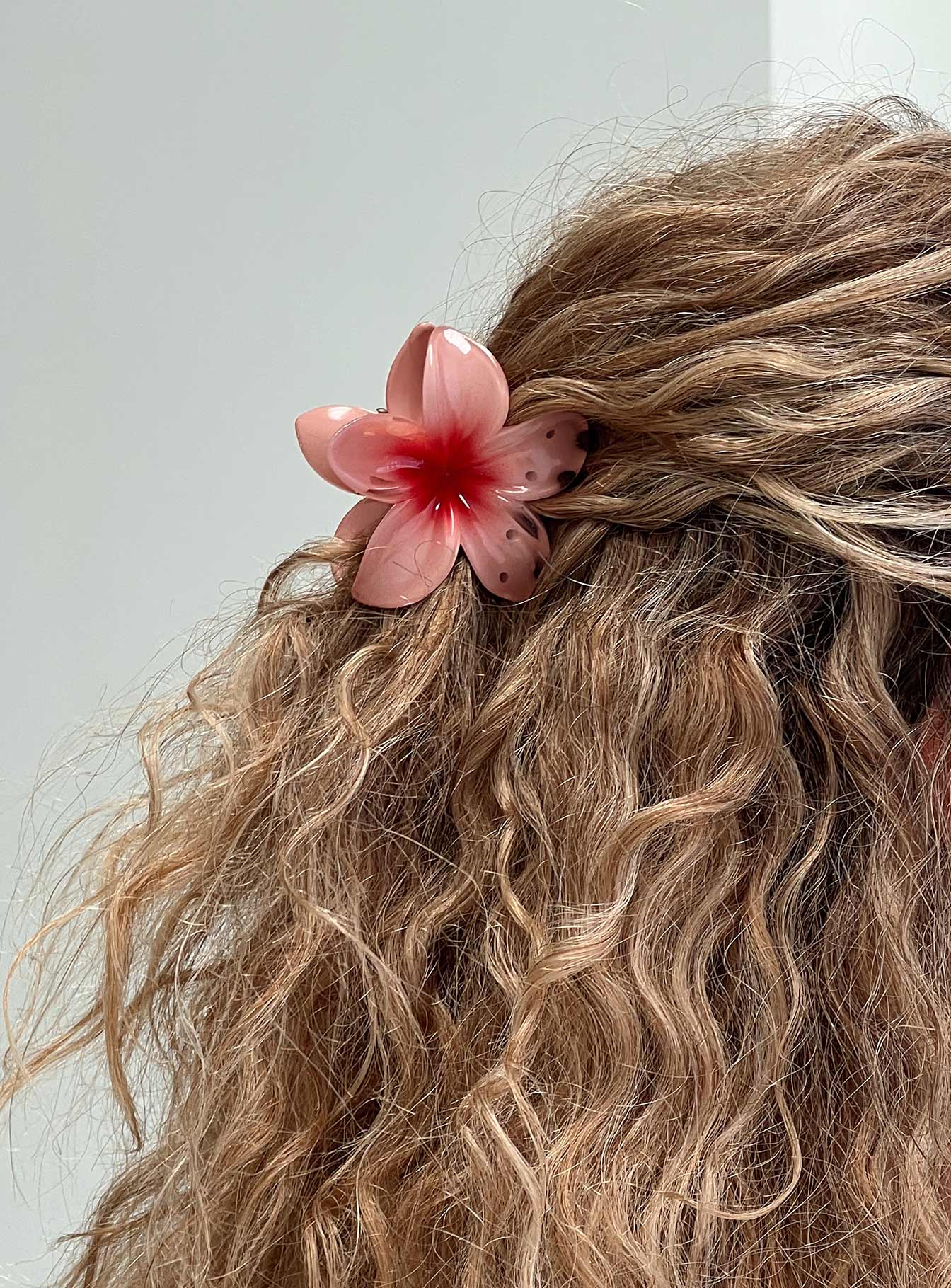 Frangipani Hair Clip Pink、mySite、solidvoid