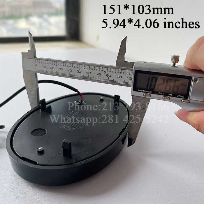 2nd Gene Dynamic Toyota Light up Emblem (151*103mm) White Led Light or RGB Style、mySite、nflplayoffbracketp