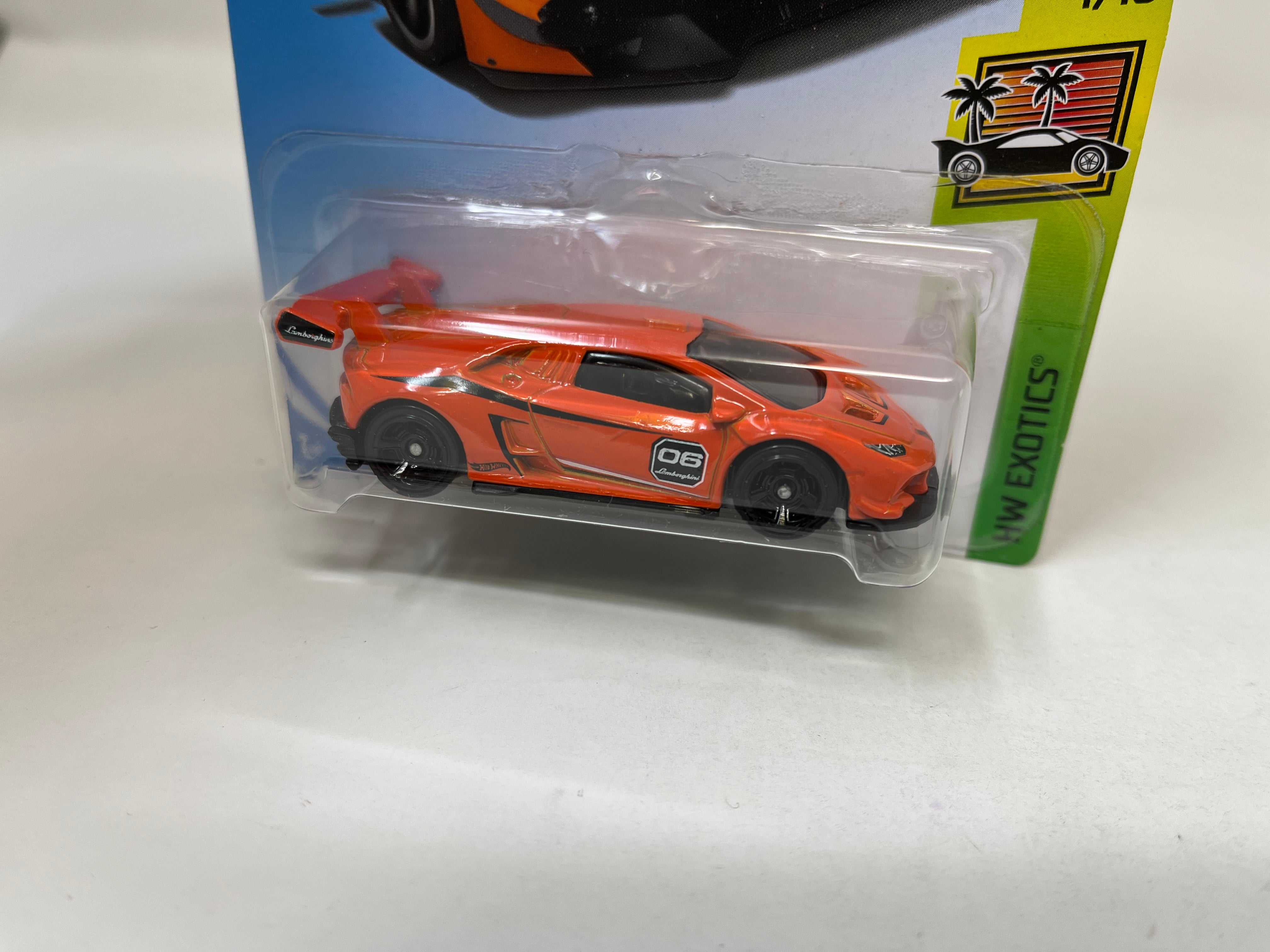 Lamborghini Huracan LP 620-2 Super Trofeo #268 * Orange * 2018 Hot Wheels USA Card、mySite、hgirdovlk