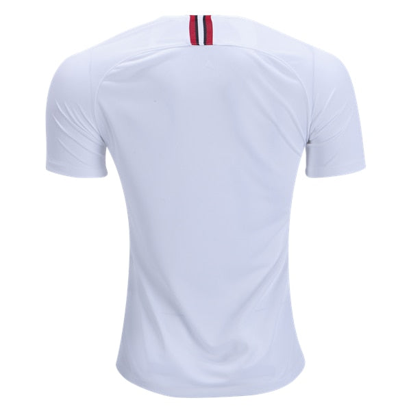 Nike Men's Paris Saint-Germain 18/19 x Jordan Third Jersey White/Black、mySite、noshort