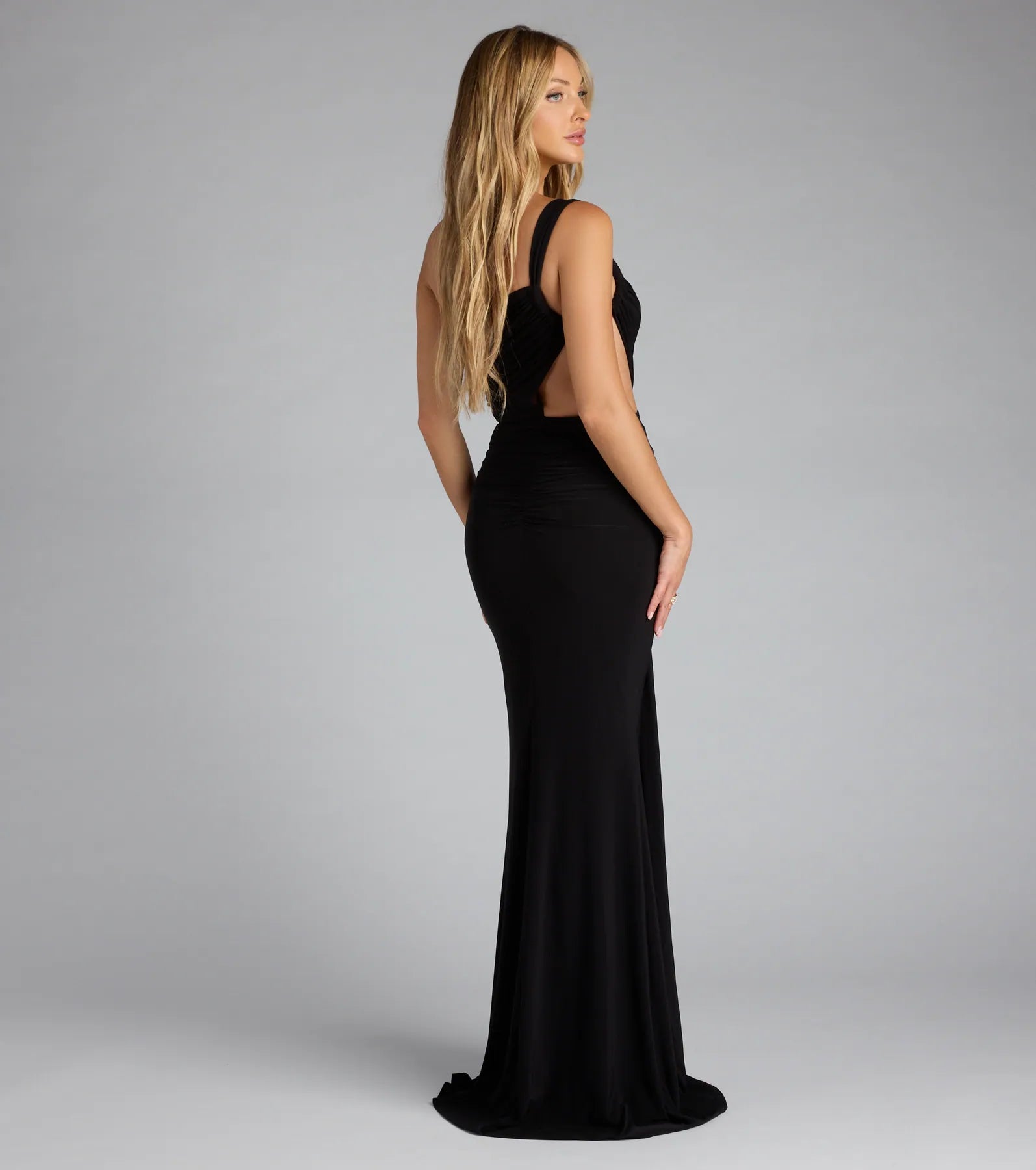  Julietta One Shoulder Mermaid Formal Dress、mySite、justintrudeaud