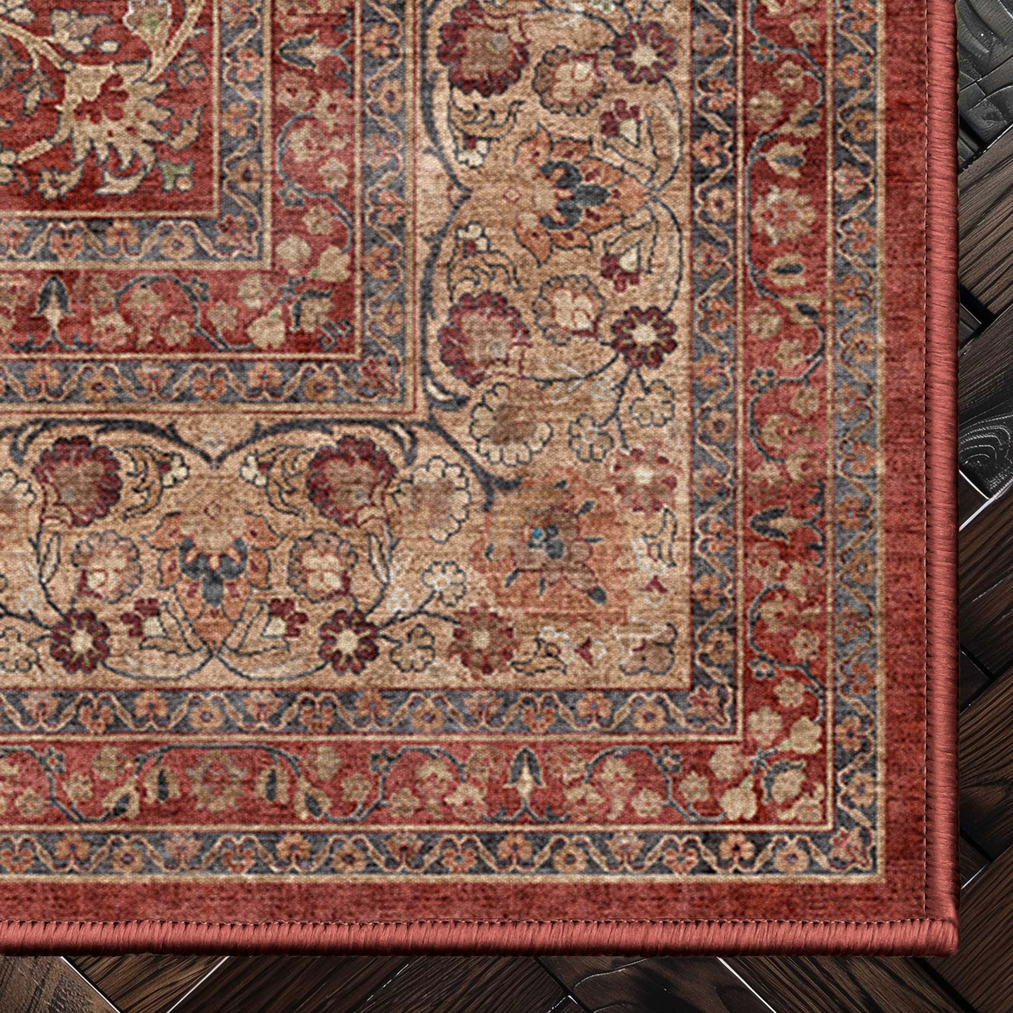 Beirut Floral Rug – High-Density Modern Design、mySite、gigharbornorthrealestate