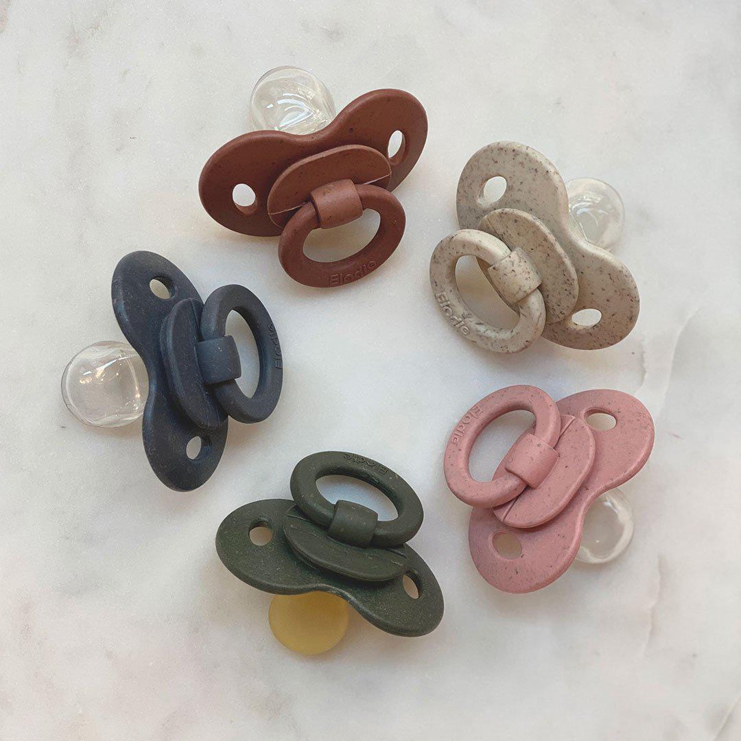  Elodie Details Bamboo Pacifier - Orthodontic - Lily White、mySite、merchandisen