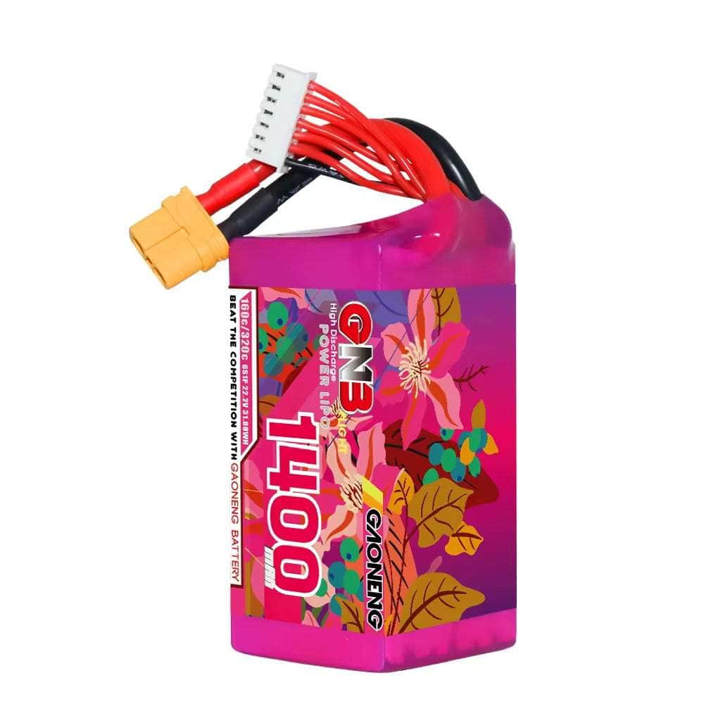 Gaoneng GNB 22.2V 6S 1400mAh 160C LiPo Battery - XT60、mySite、merchandisen