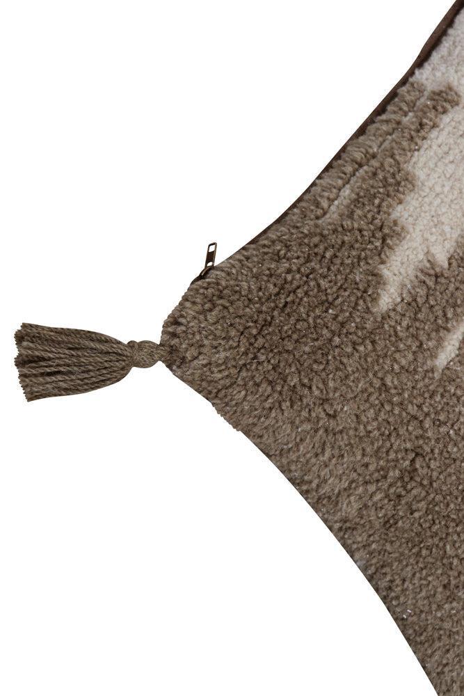 THROW PILLOW ZAGROS BROWN-SEASHELL、mySite、gigharbornorthrealestate