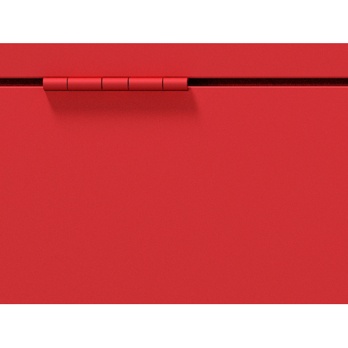 24" H Locker Storage Cabinet, Metal Locker Storage Cabinet with 1 Doors, Small Metal Locker,Lockable Storage Cabinet,for Employees,Office,Kids Locker - Assembly Required (Elegant Red)、、casual