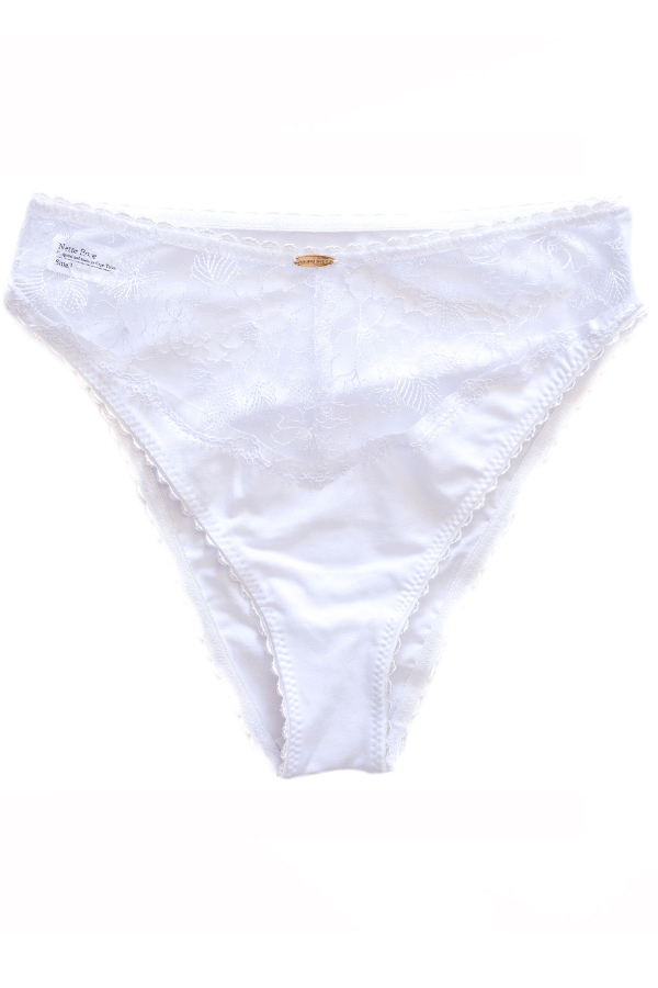 Sophie High Leg Knicker - White、mySite、bengalsvssteelers