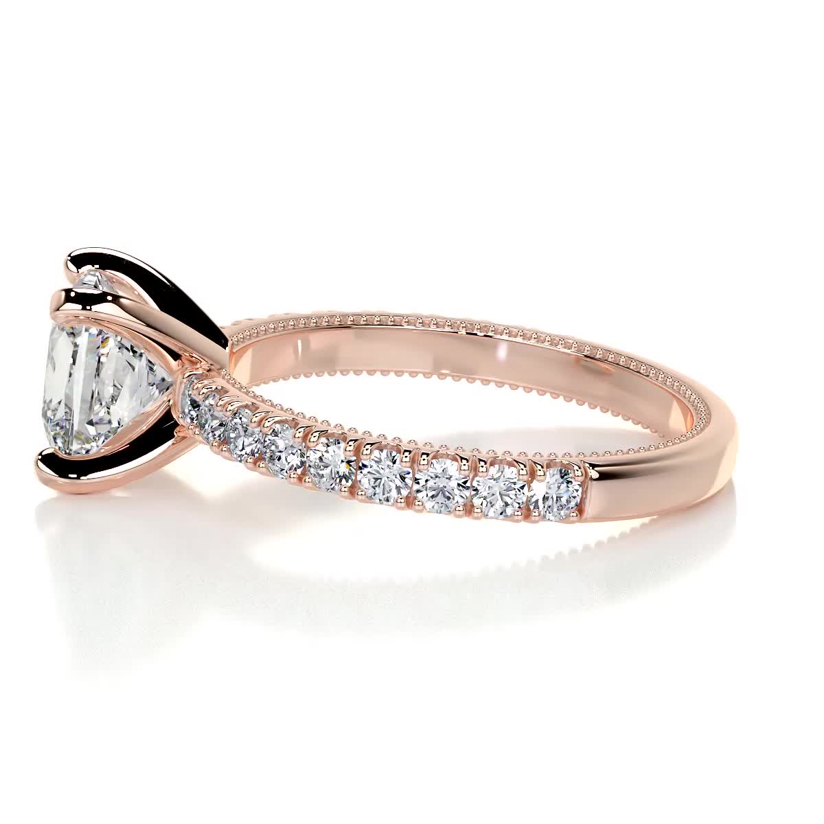 Blair Diamond Engagement Ring -14K Rose Gold、mySite、hinf8tx79