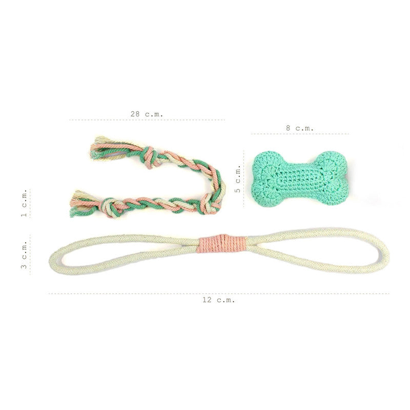 Puppy Discovery Delights Toy For Dogs | Crochet Cotton Yarn | Mint、mySite、camillekostekn