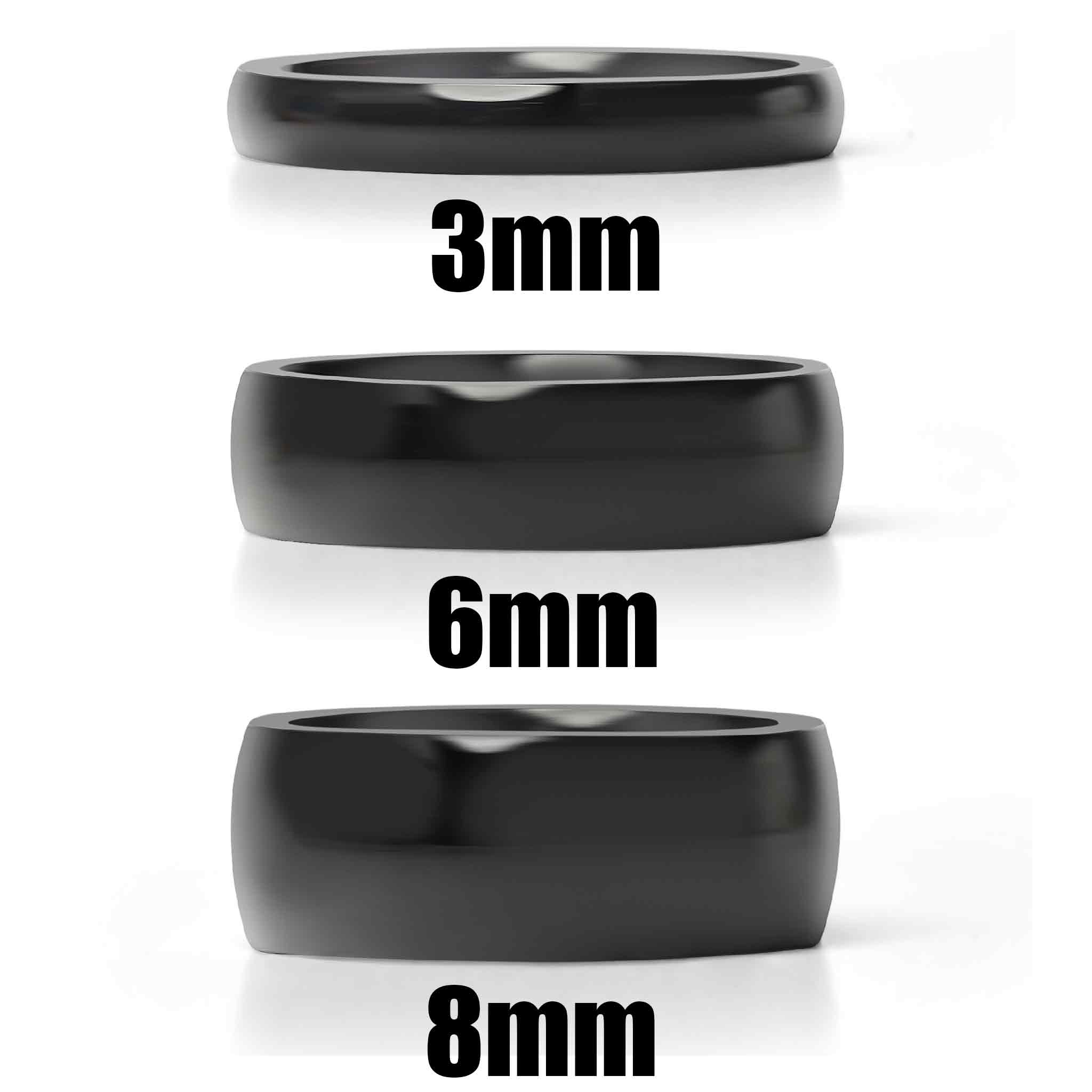 Black Stainless Steel Blank Ring / CFR7004、mySite、dreamappss