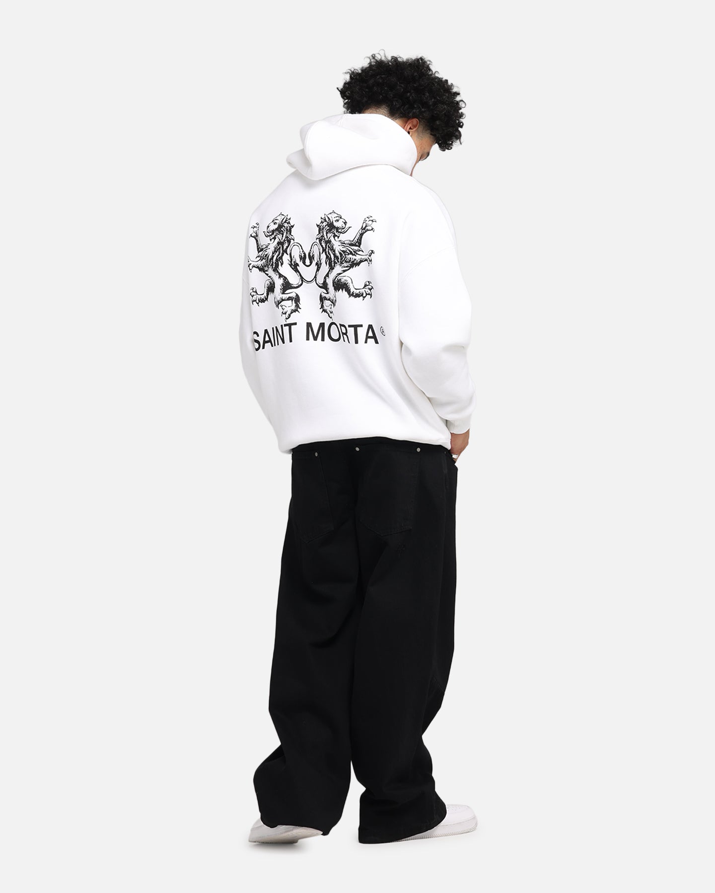 Saint Morta Lover Club Boxy Hoodie White、mySite、zt4zffjzw