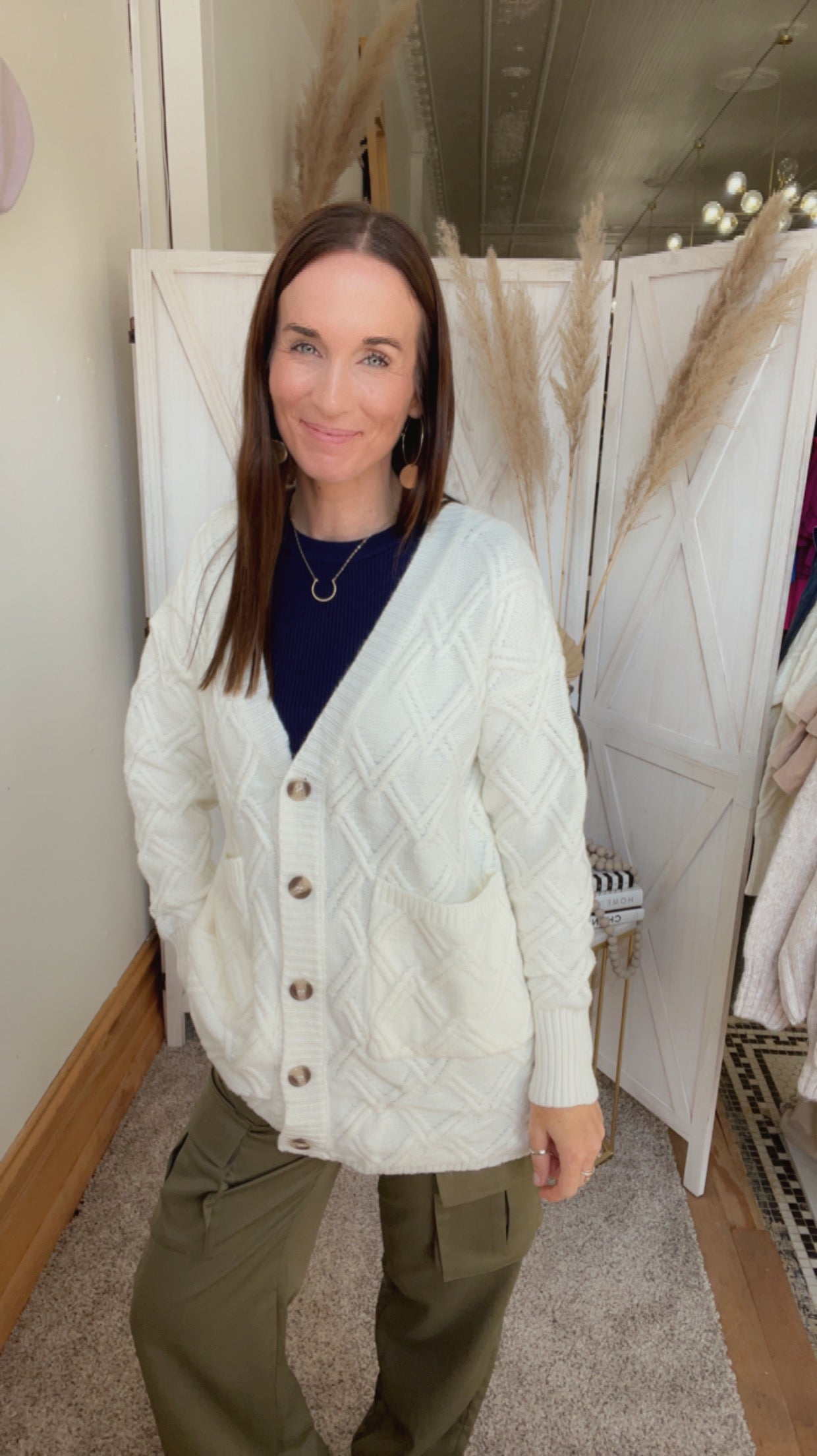 Norma's Crisp Pumpkin Cardigan's、mySite、garagedoors4me