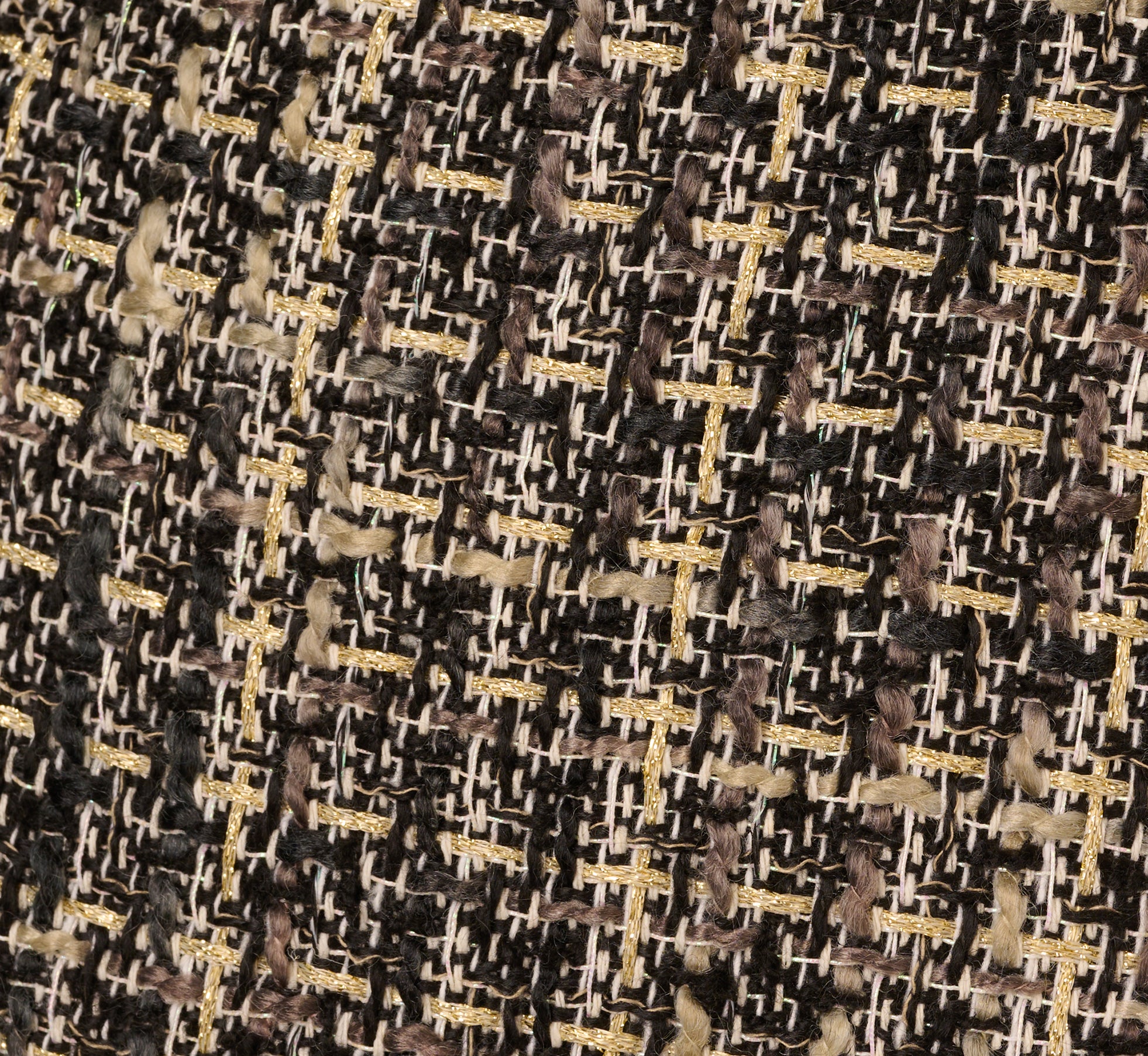 Sleeveless Tweed Mini Dress With Halter Straps In Black Ivory、mySite、solidvoid