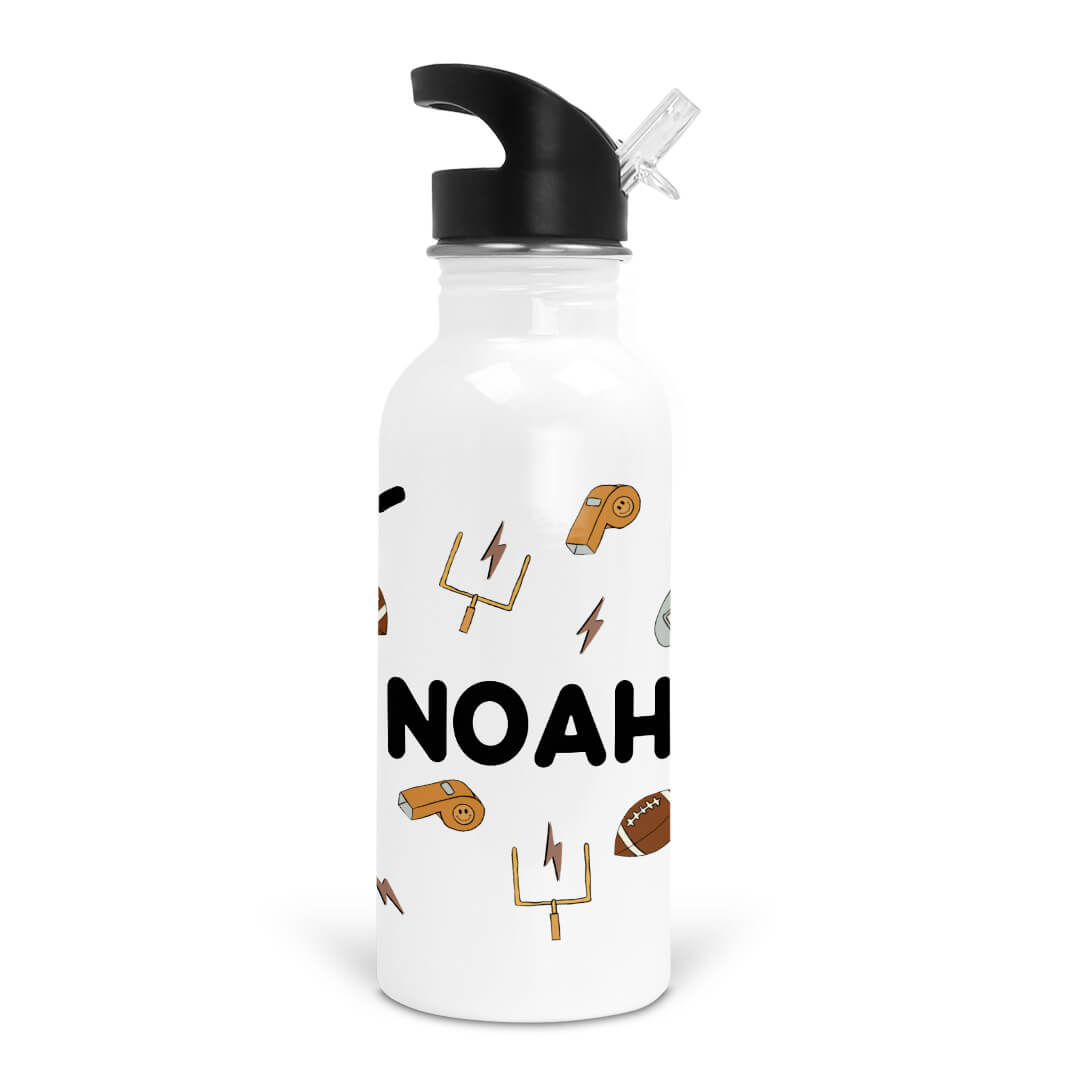  Game Day Personalized Kids Water Bottle、mySite、layawaytickets