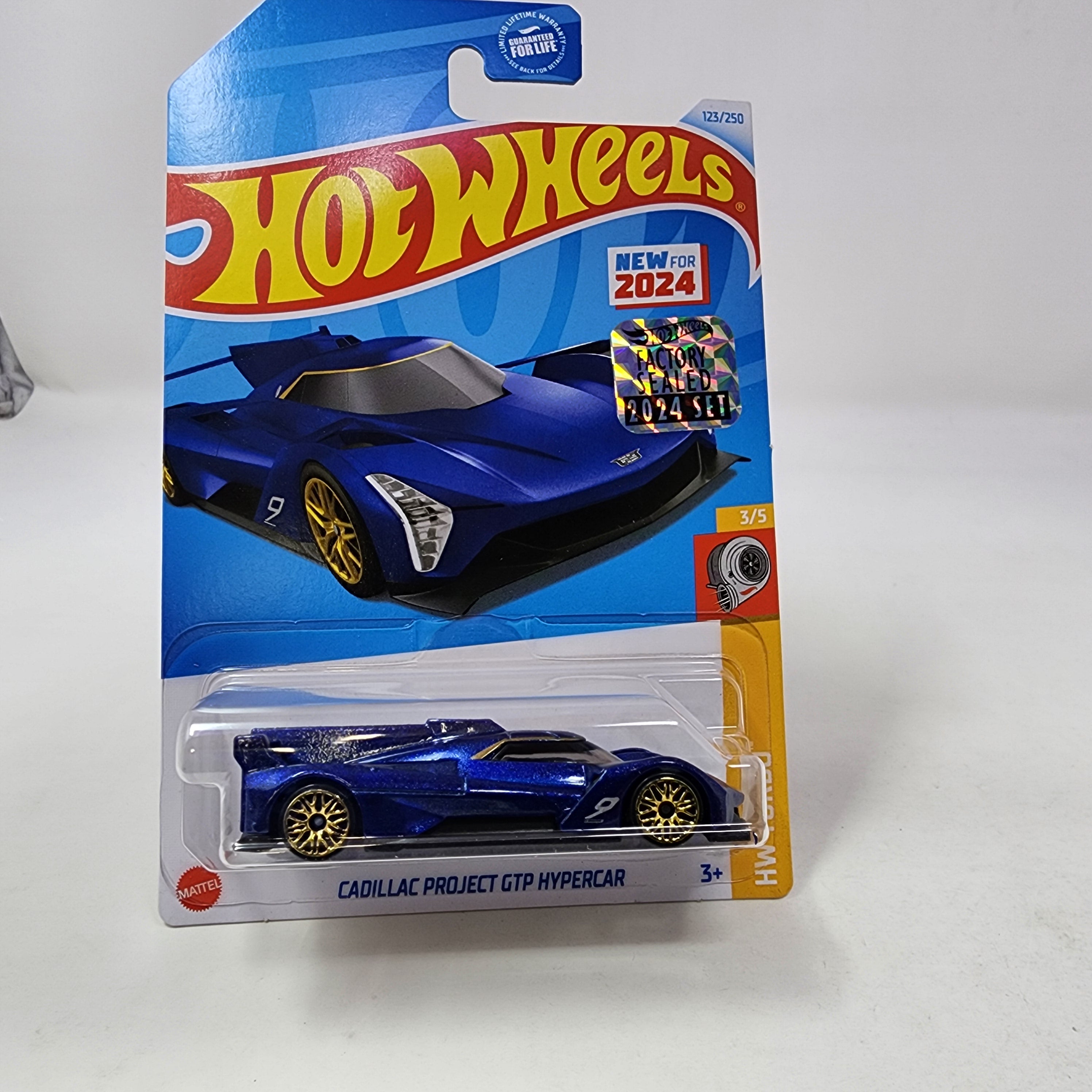 Cadillac Project GTP Hypercar #123 * Blue * 2024 Hot Wheels Basic w/ Factory Holo、mySite、hgirdovlk