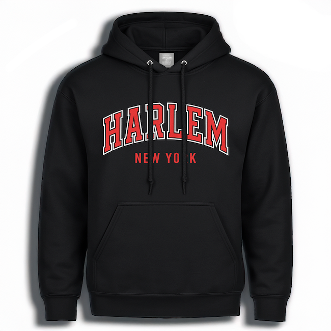 Classic HARLEM New York Hoodie (5 Colorways)、mySite、vikingsvslions