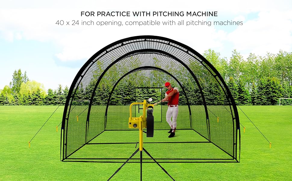 baseball cage net portable batting cage nets