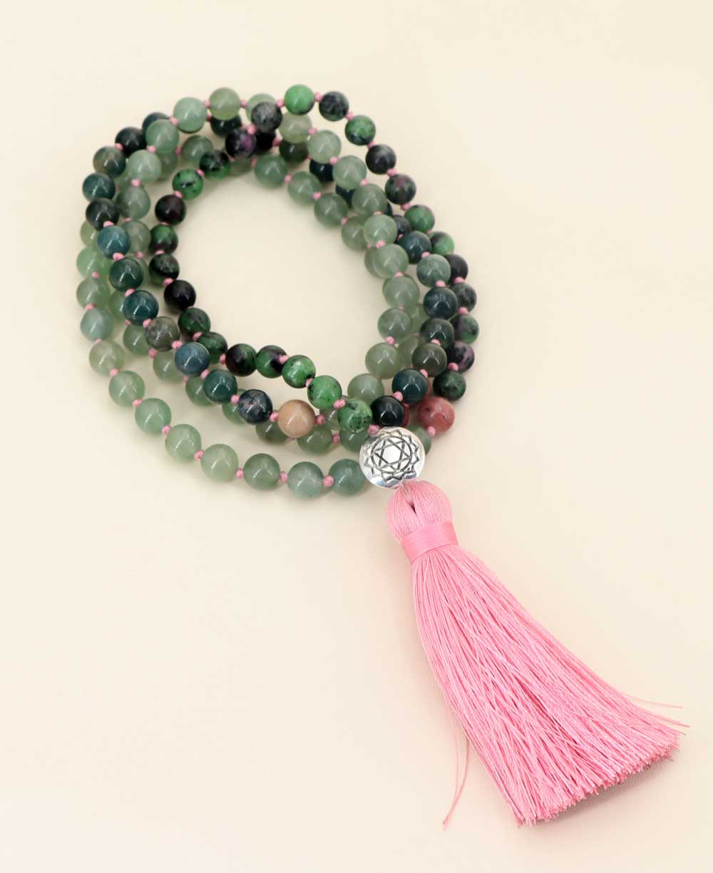 Love and Joy Heart Chakra Meditation Mala、mySite、topwebapps