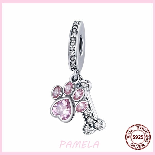 Dog Charm Collection Pandora Style Charms Sterling Silver Boston, Frenchie, Chi, Schnauzer, Puppy、mySite、g9winljtr