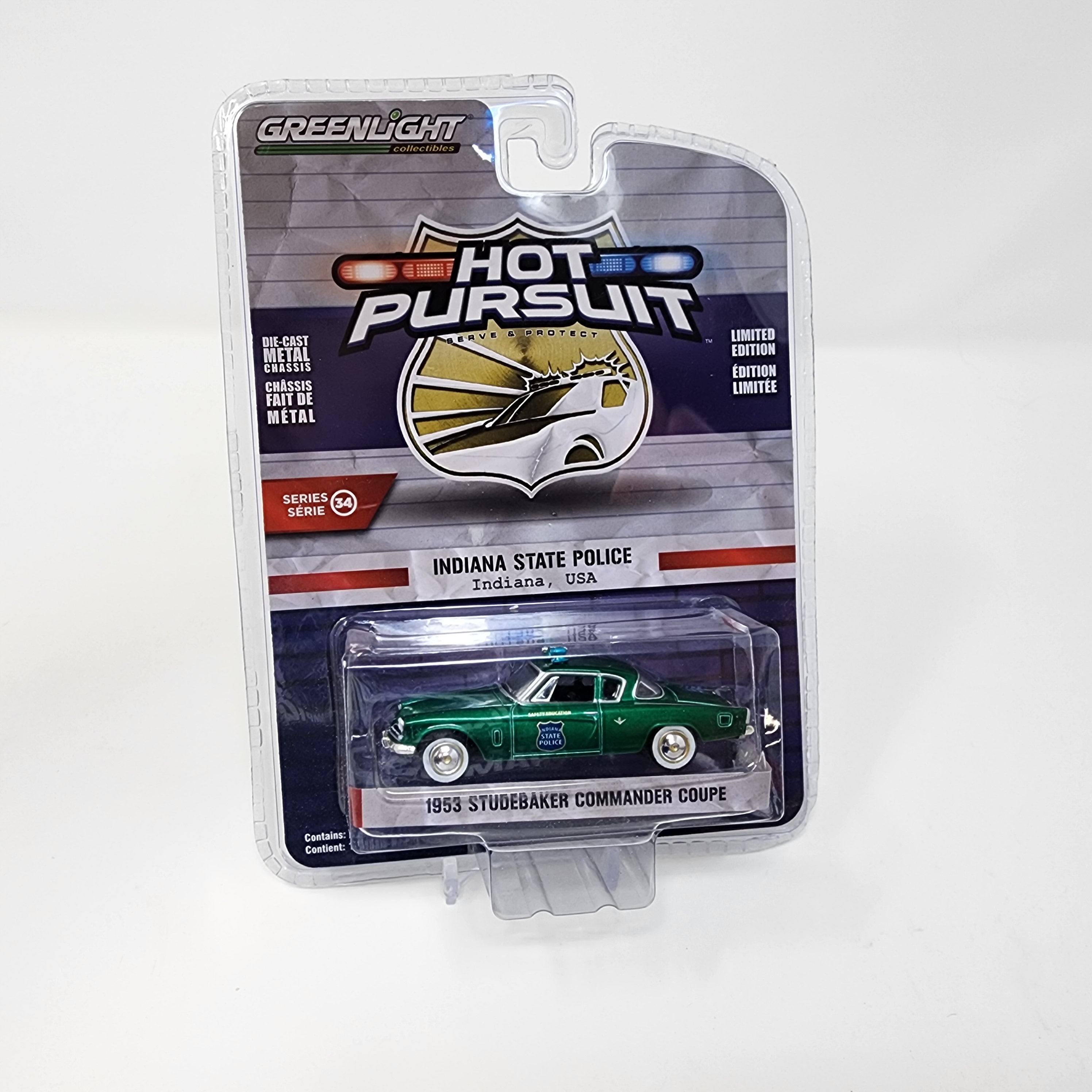 Chase Green Machine * 1954 Studebaker Commander Coupe * Greenlight Hot Pursuit、mySite、hgirdovlk