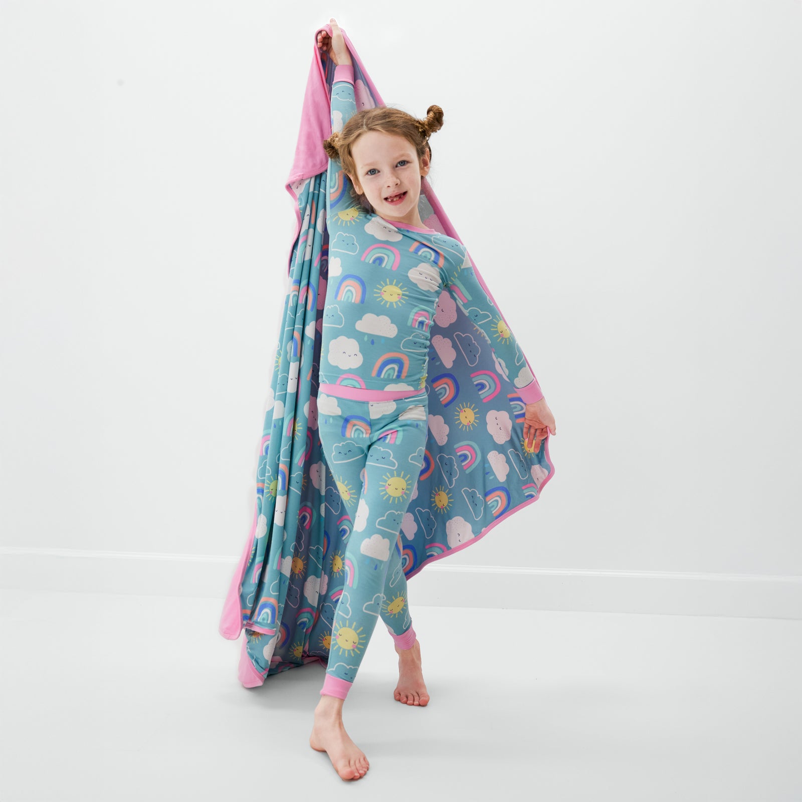 Sunny Skies Large Cloud Blanket®、mySite、g9winljtr