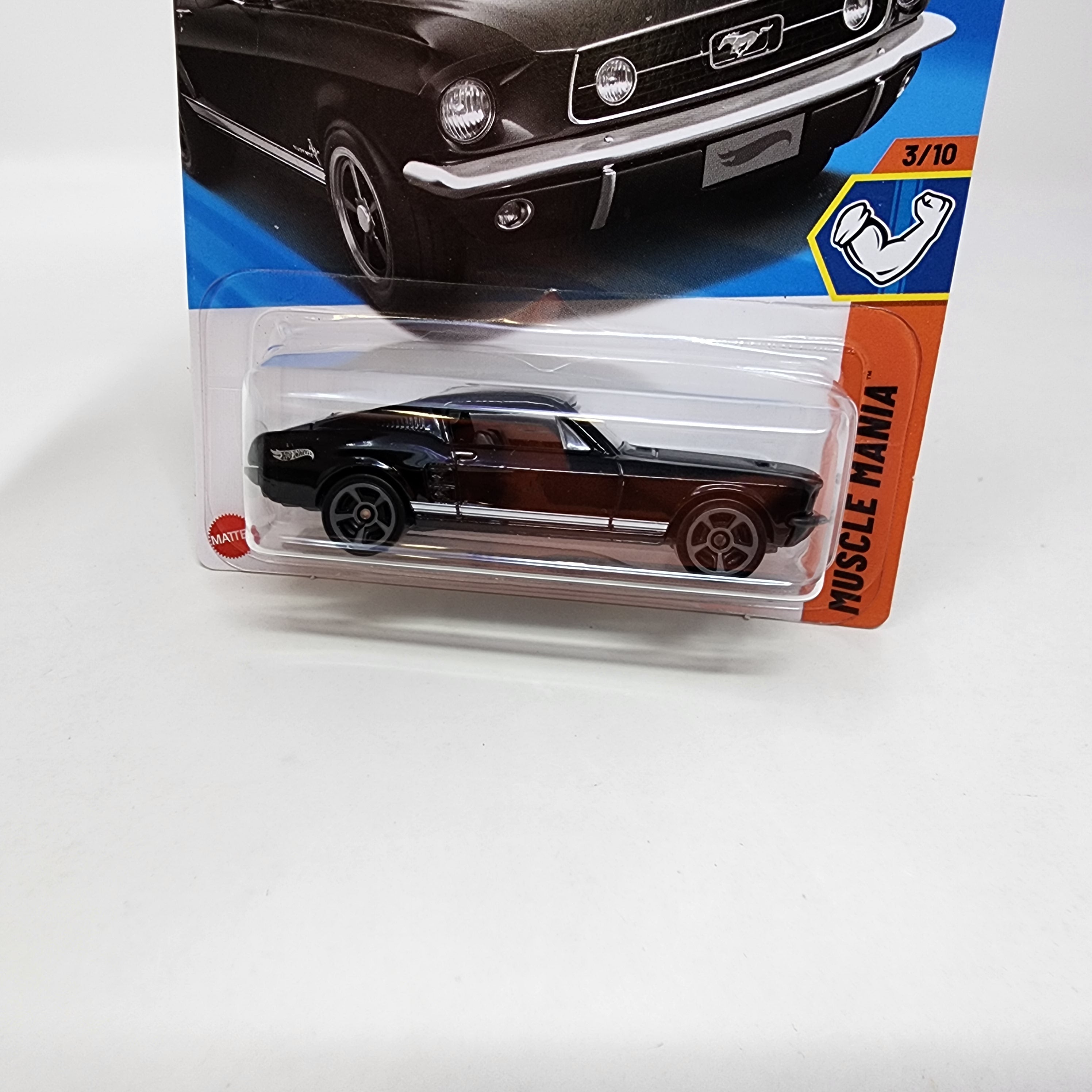'67 Mustang #189 * Black * 2025 Hot Wheels NEW! K Case、mySite、hgirdovlk