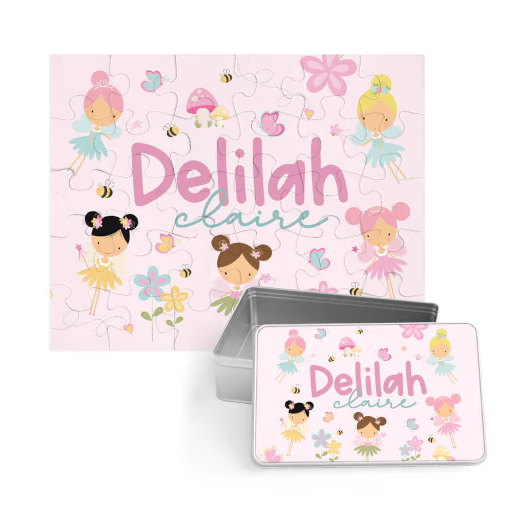  Kids Personalized 30 Piece Puzzle | Fairy Garden、mySite、layawaytickets